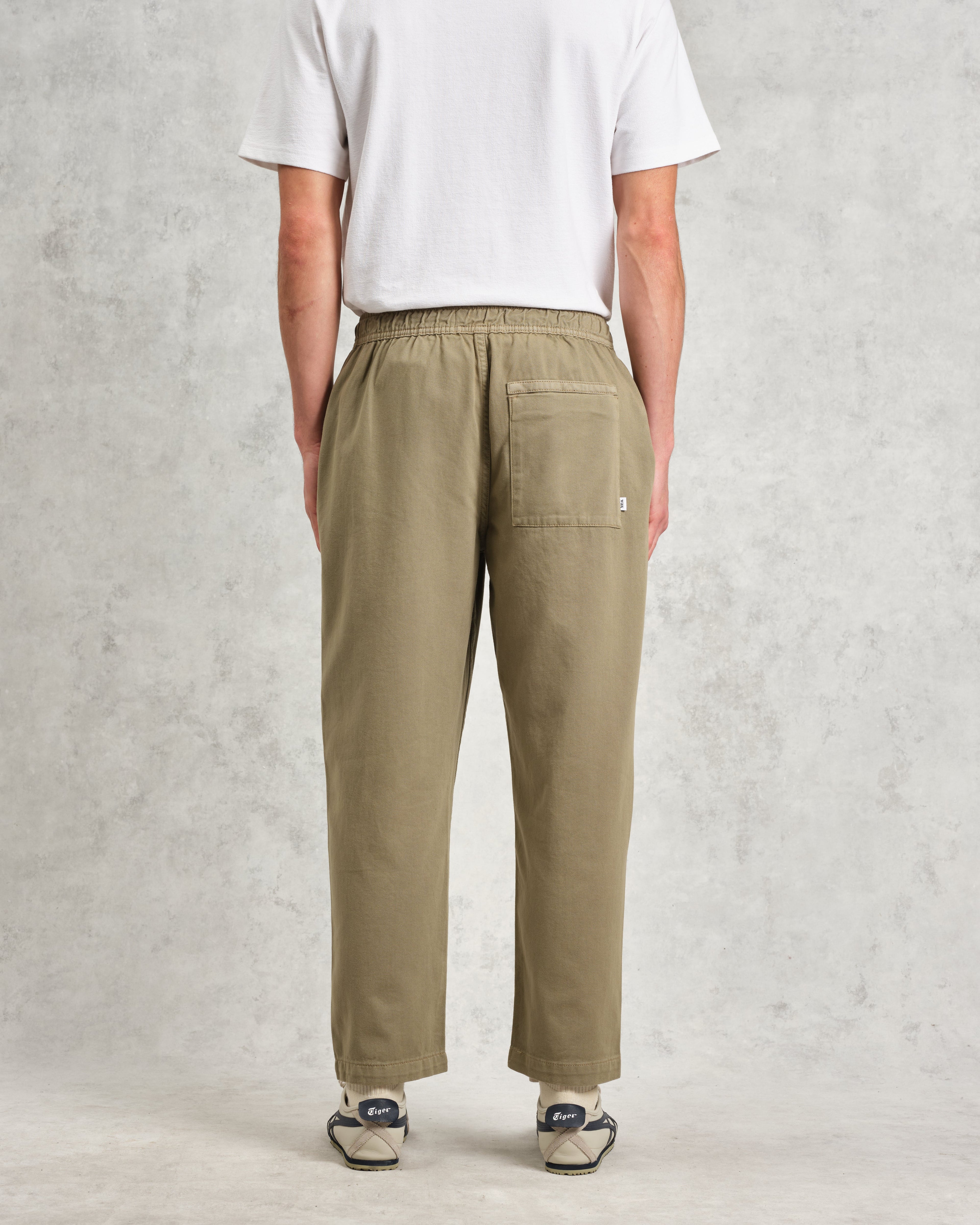 Kurt - Light Khaki Organic Cotton Trousers