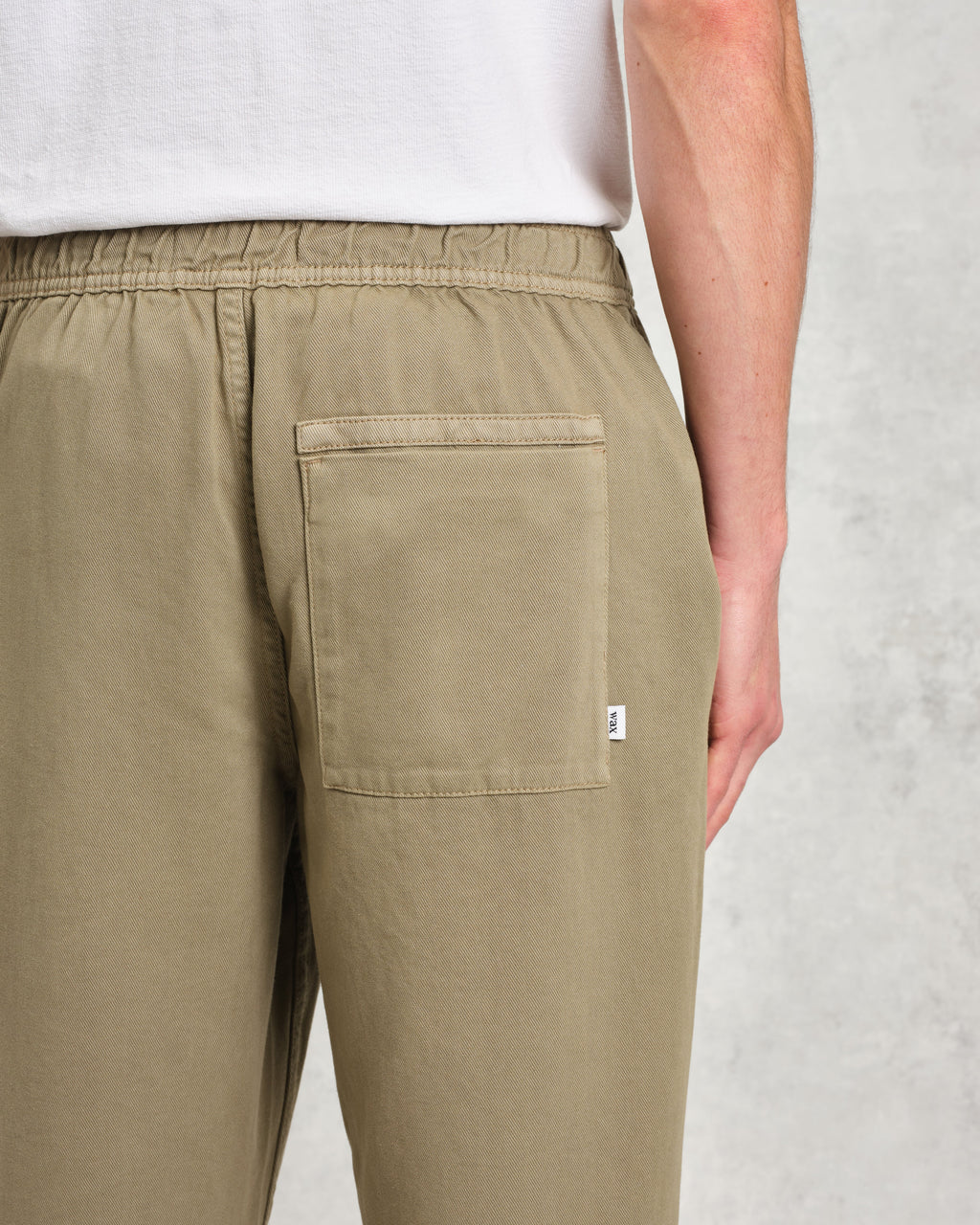 Kurt - Light Khaki Organic Cotton Trousers