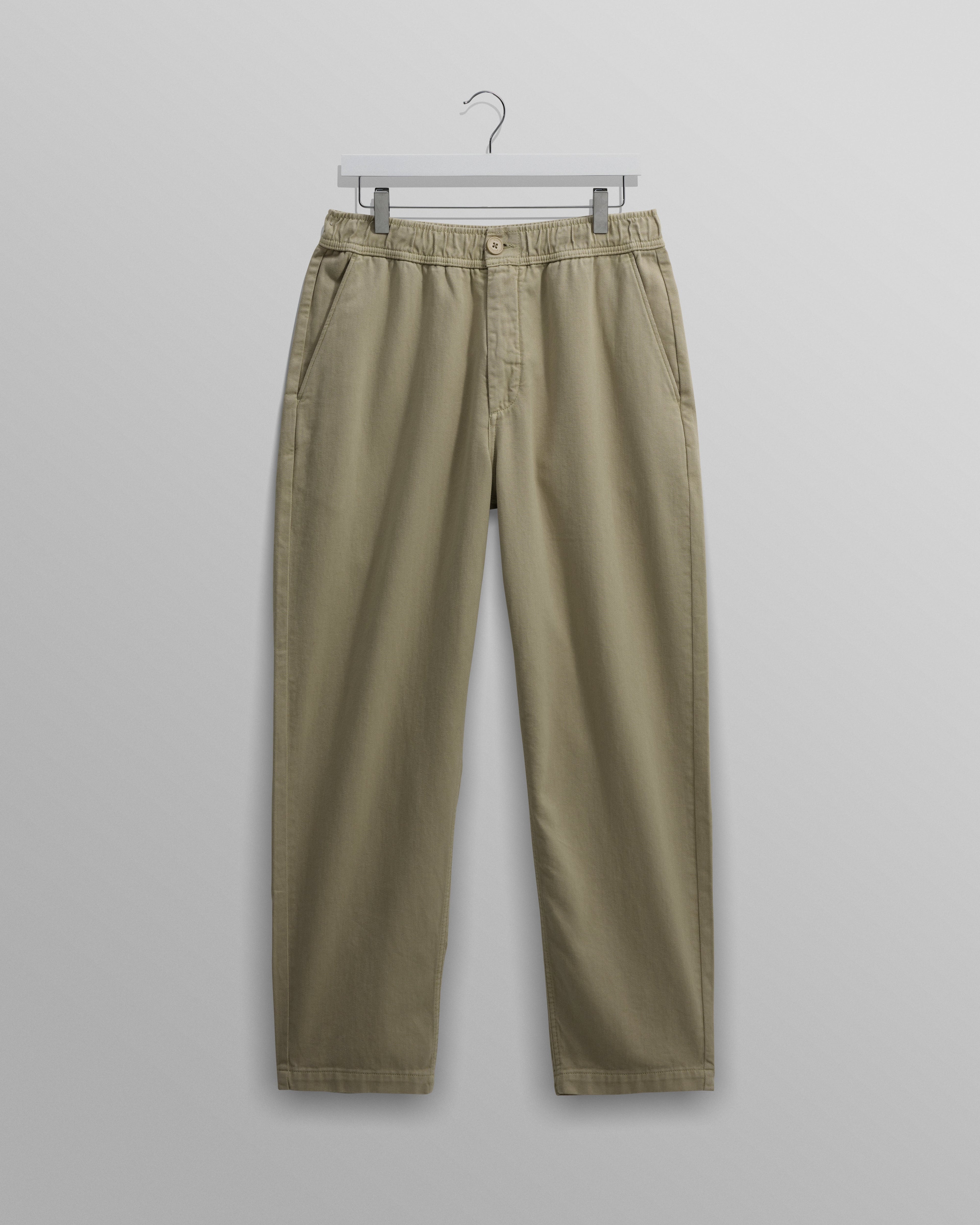 Kurt - Light Khaki Organic Cotton Trousers