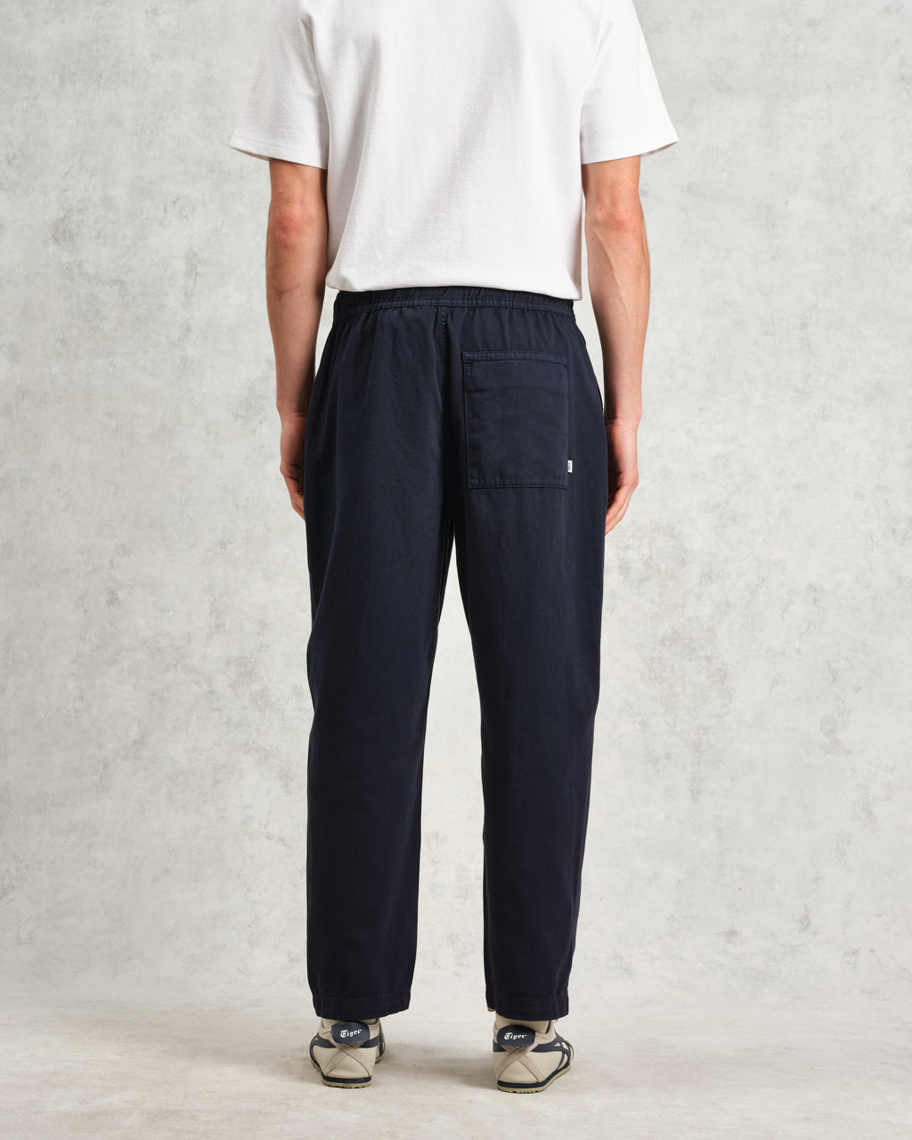 Kurt - Navy Organic Cotton Trousers