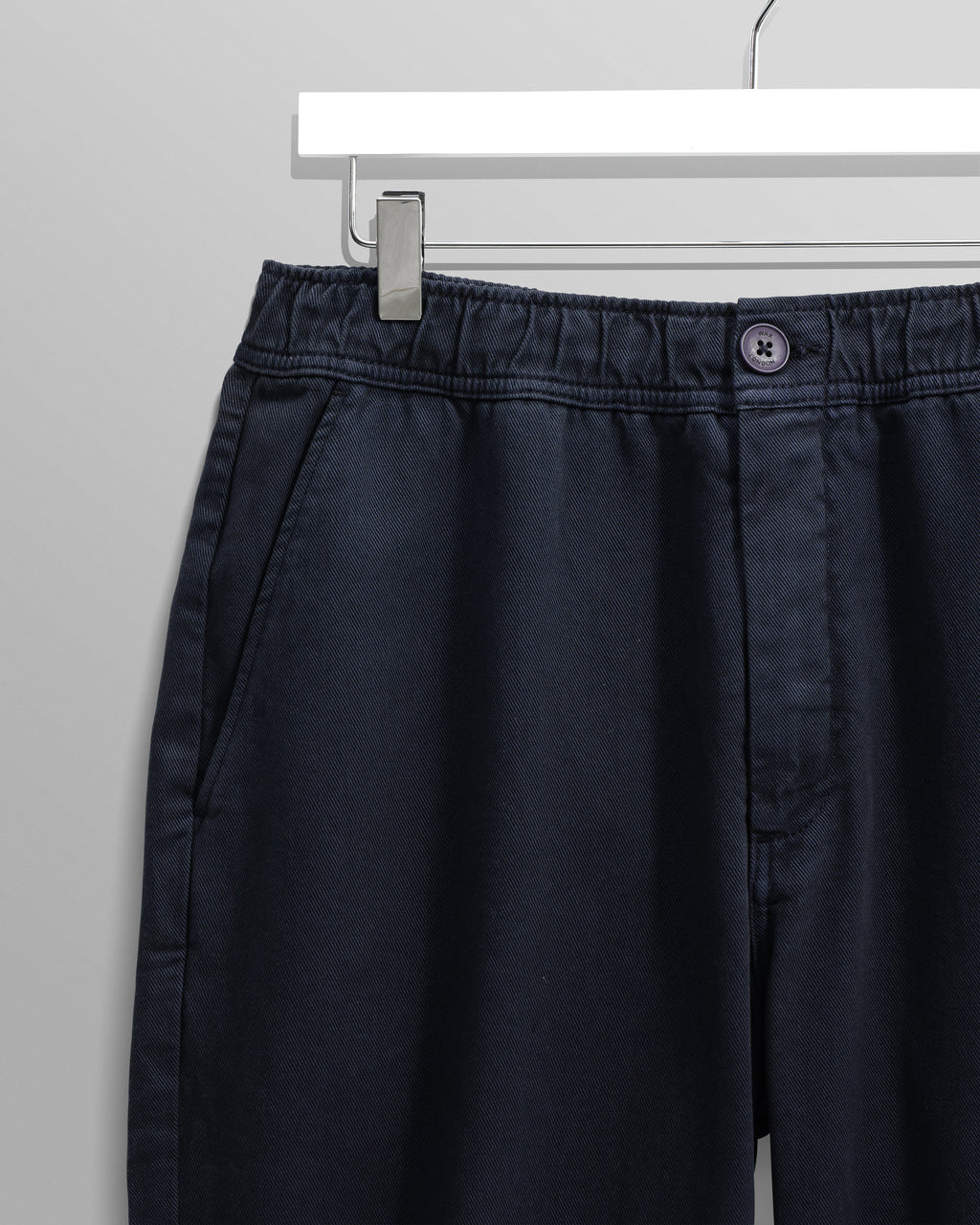 Kurt - Navy Organic Cotton Trousers
