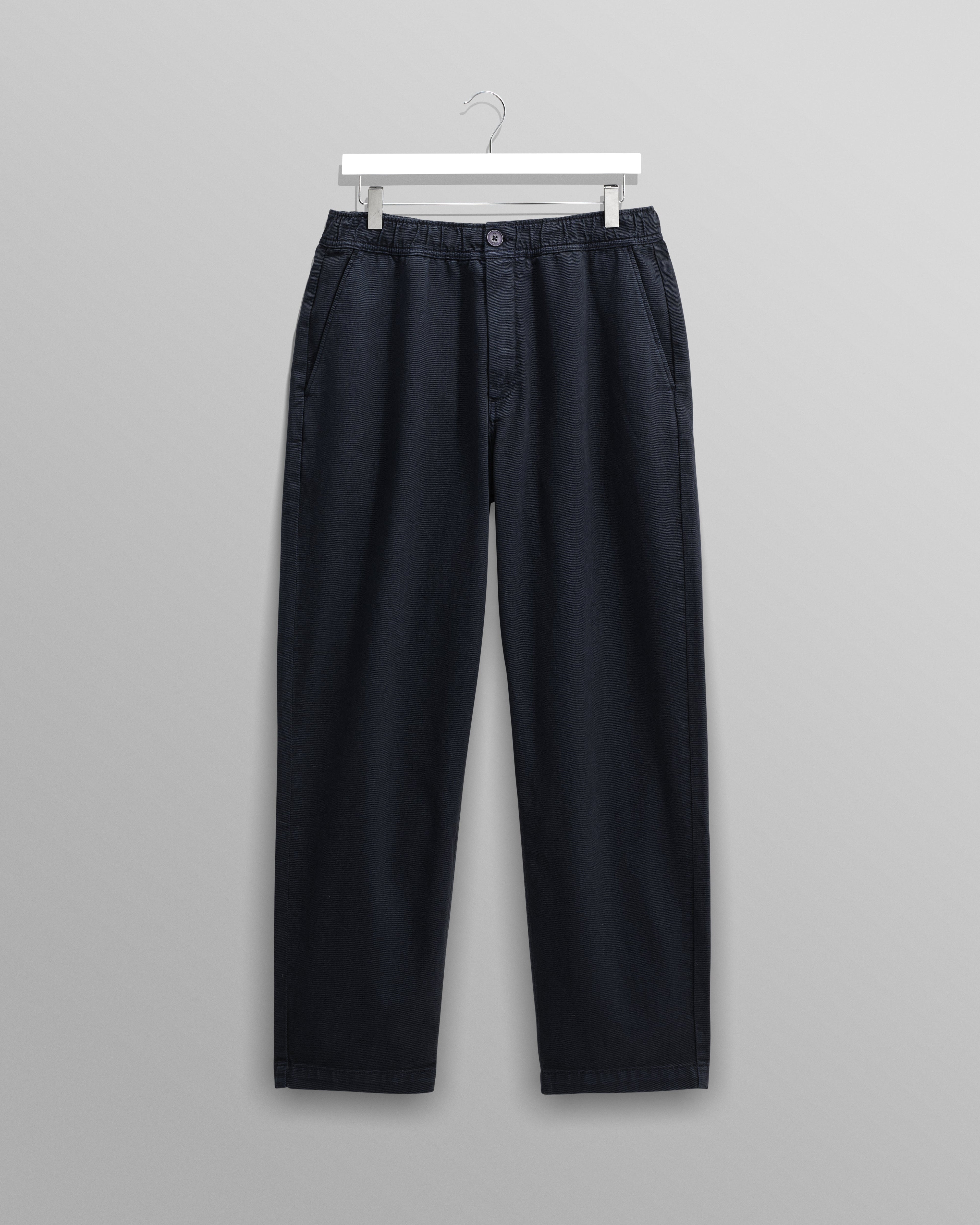 Kurt - Navy Organic Cotton Trousers