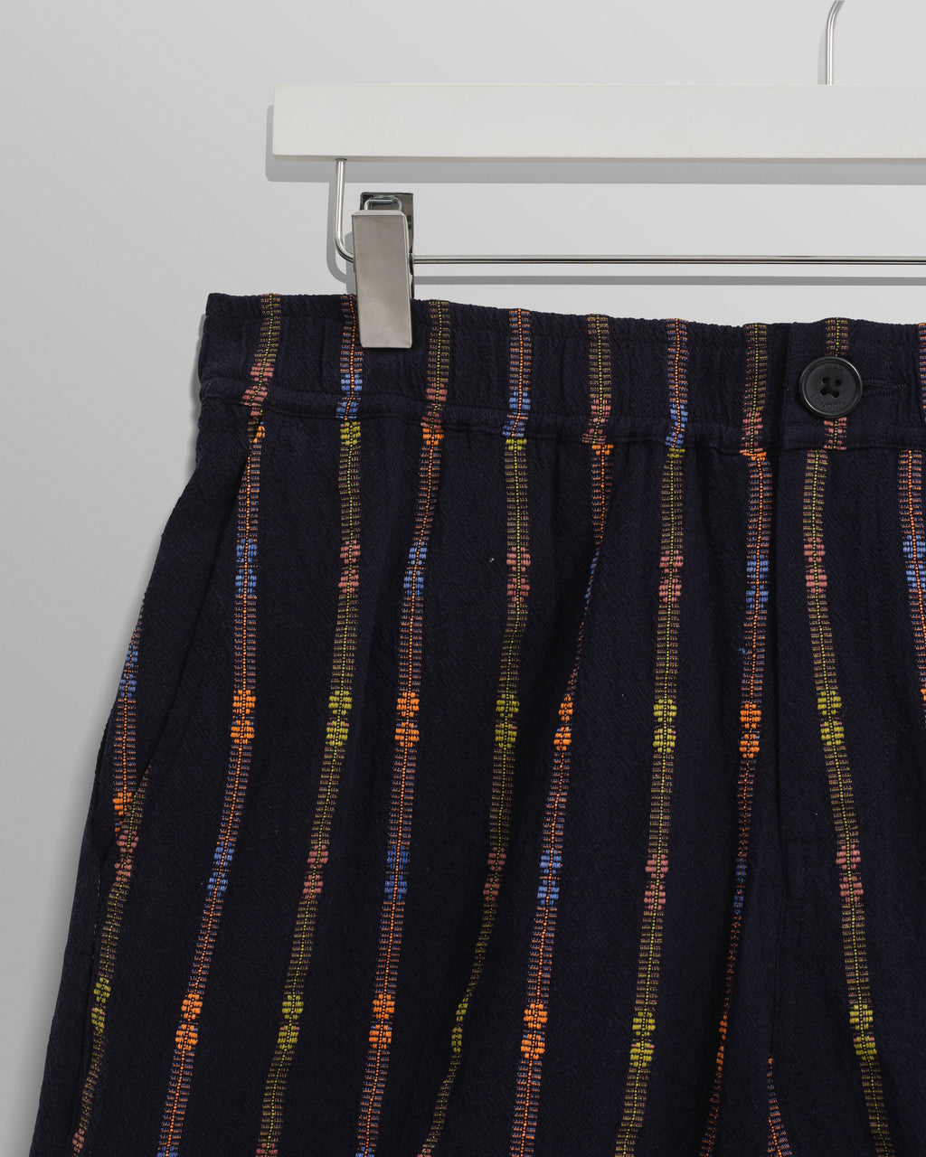 Kurt - Navy Stripe Shorts