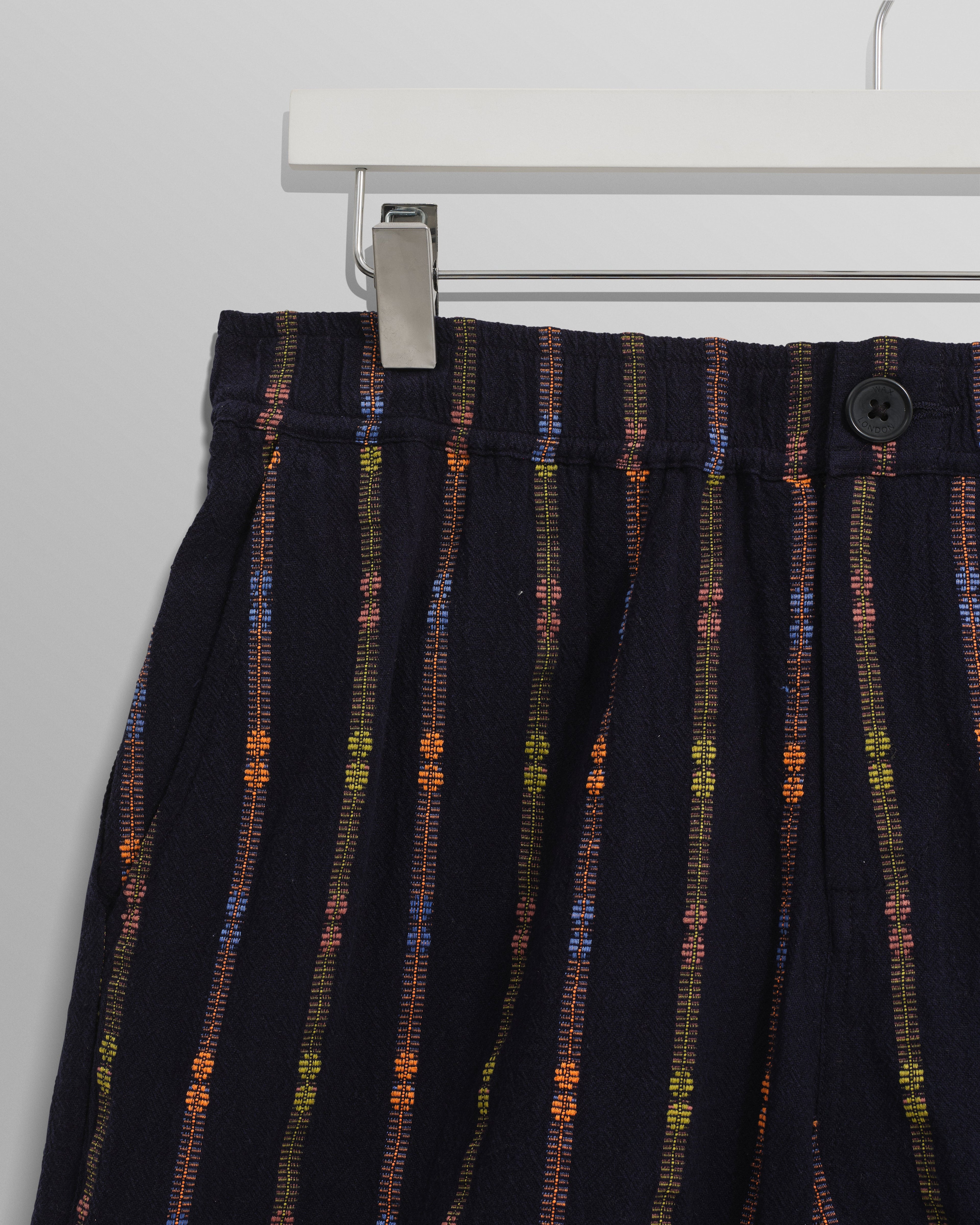 Kurt - Navy Stripe Shorts