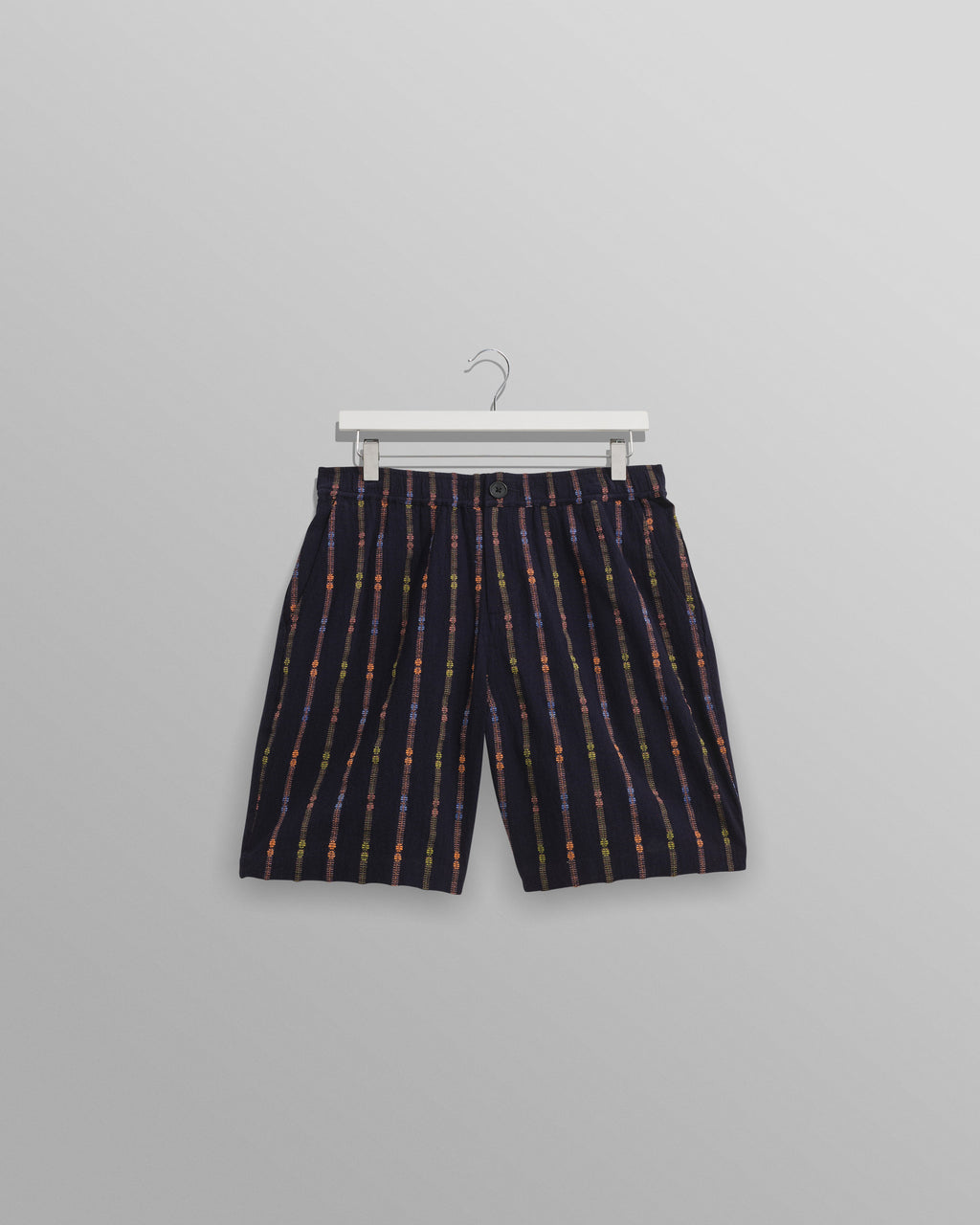 Kurt - Navy Stripe Shorts