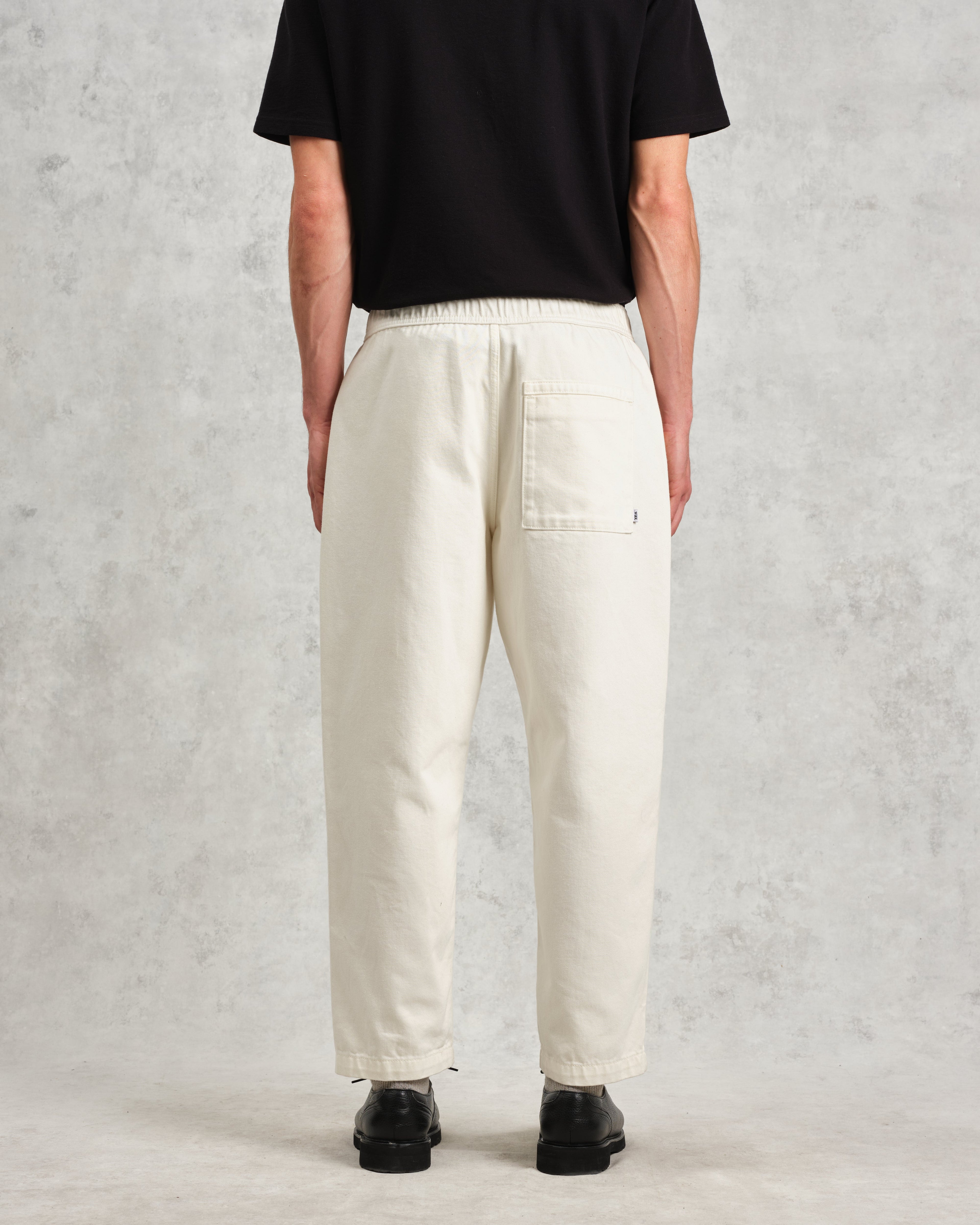 Kurt - Off White Organic Cotton Trousers
