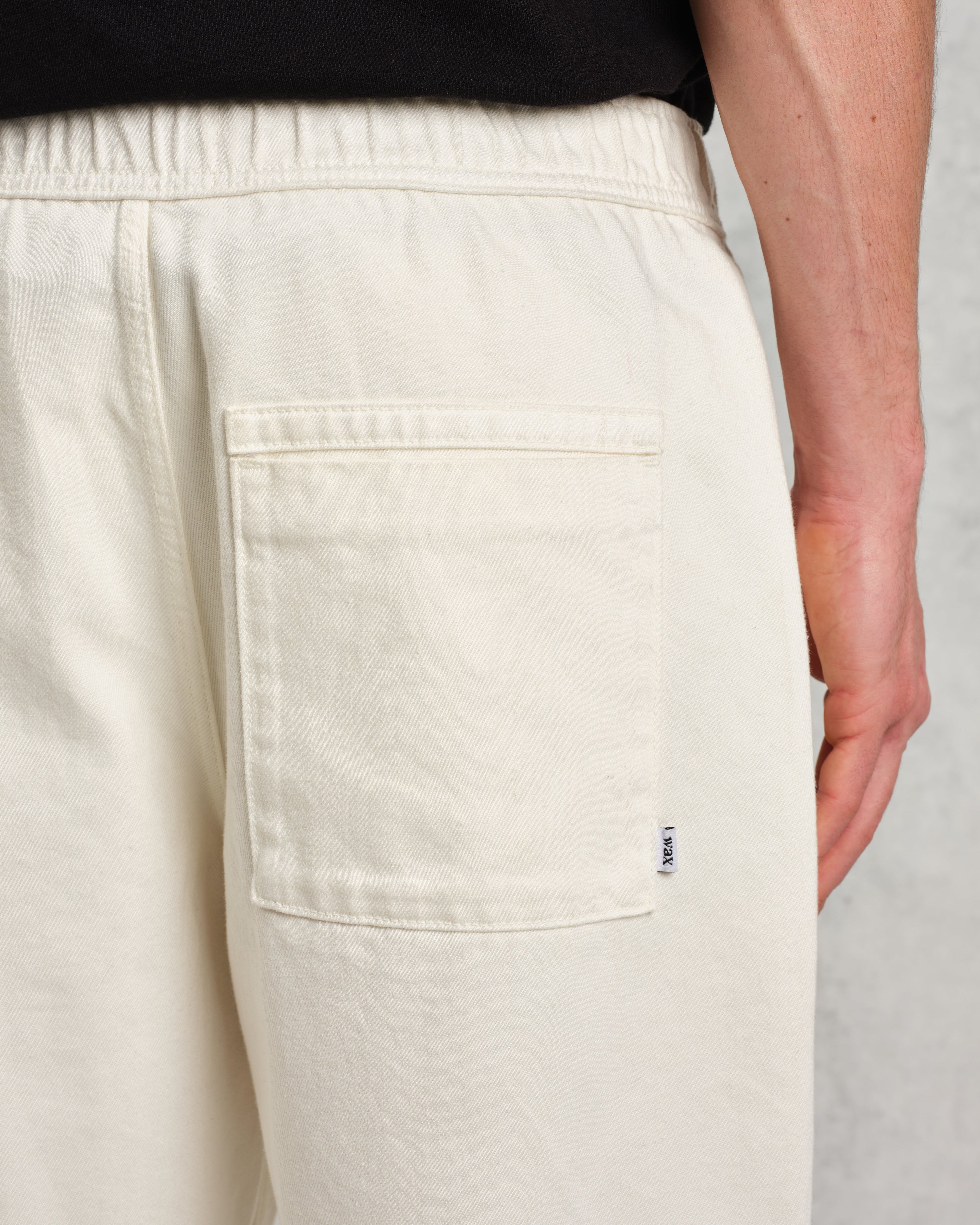 Kurt - Off White Organic Cotton Trousers