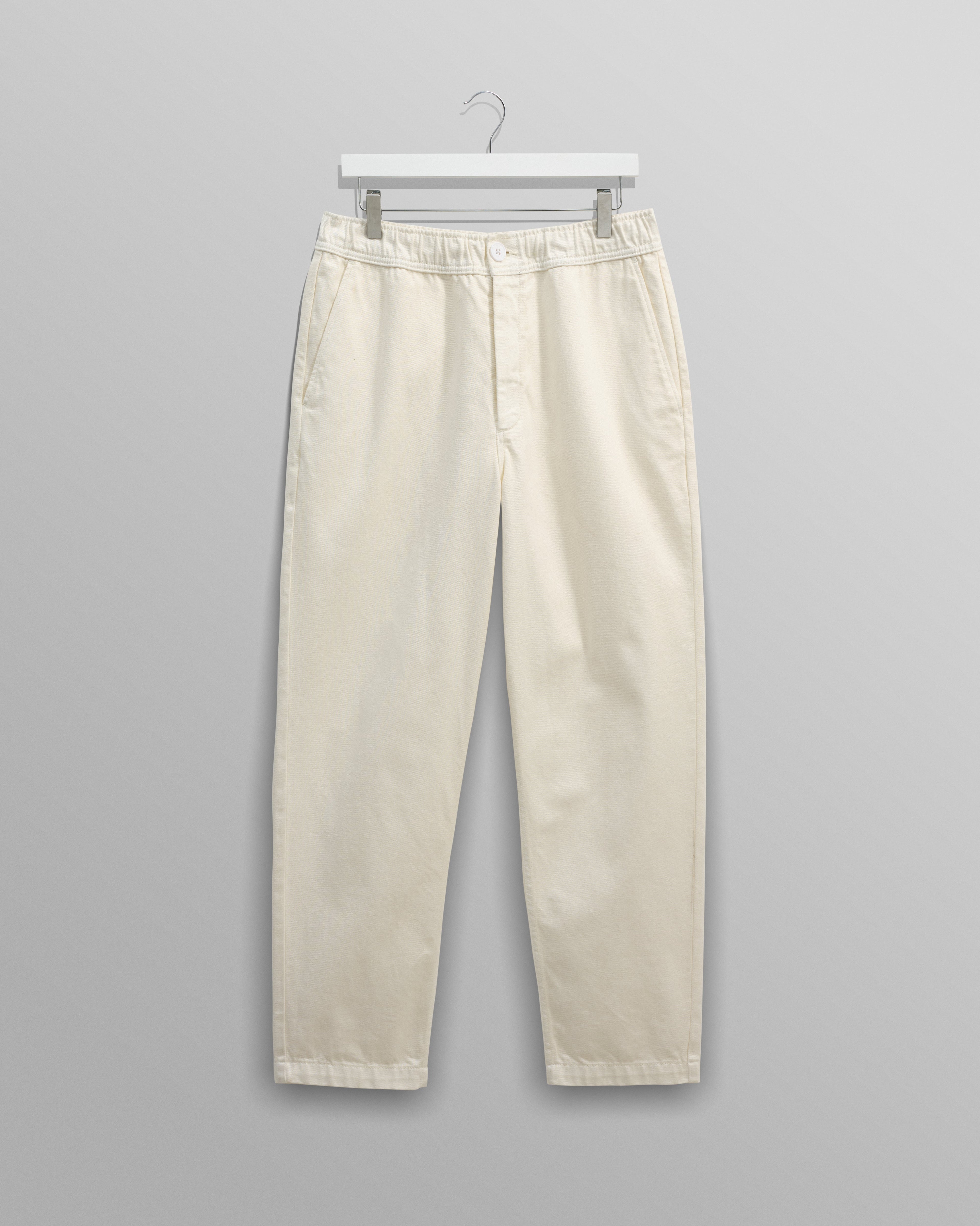 Kurt - Off White Organic Cotton Trousers
