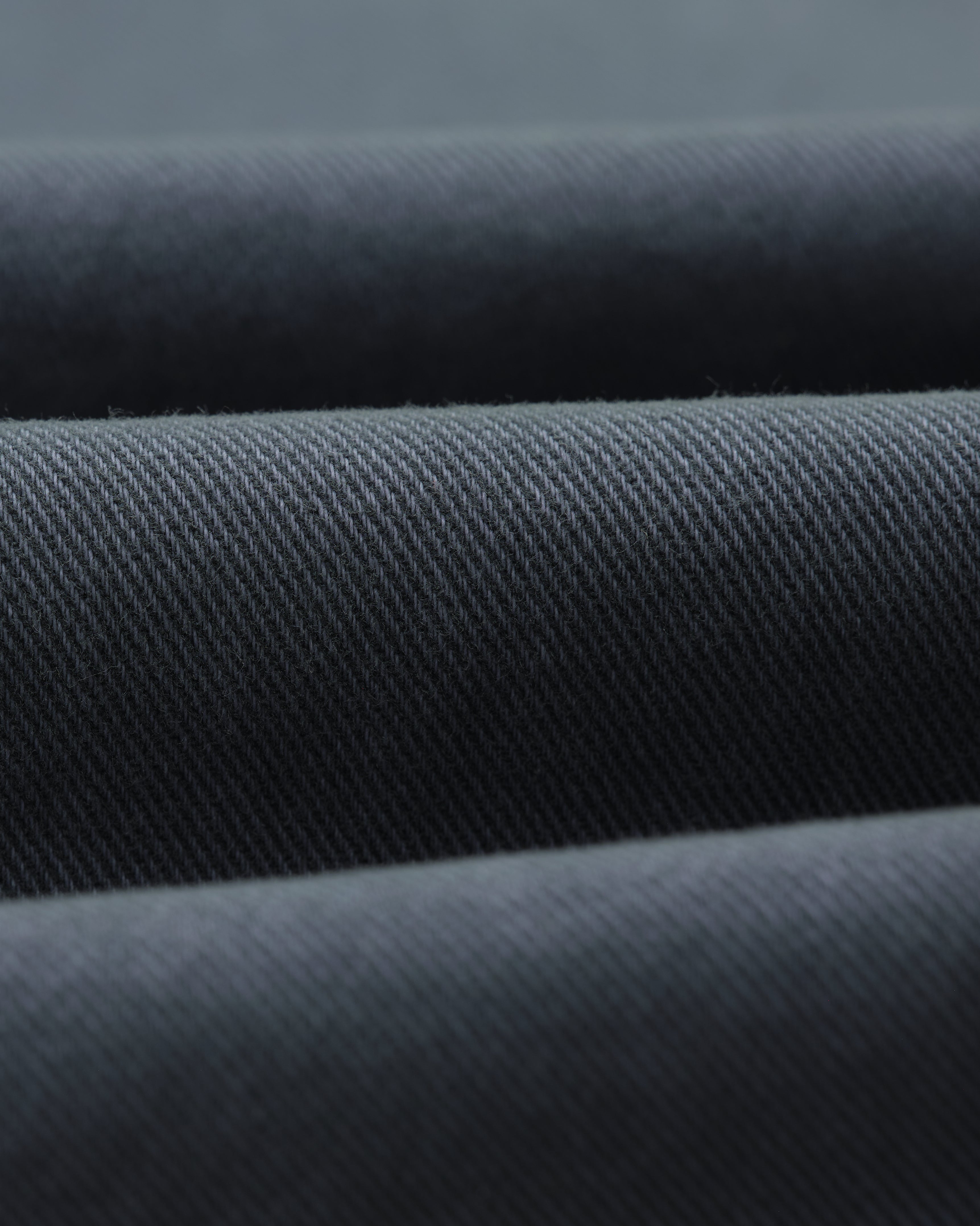 Kurt - Petrol Blue Organic Cotton Trousers