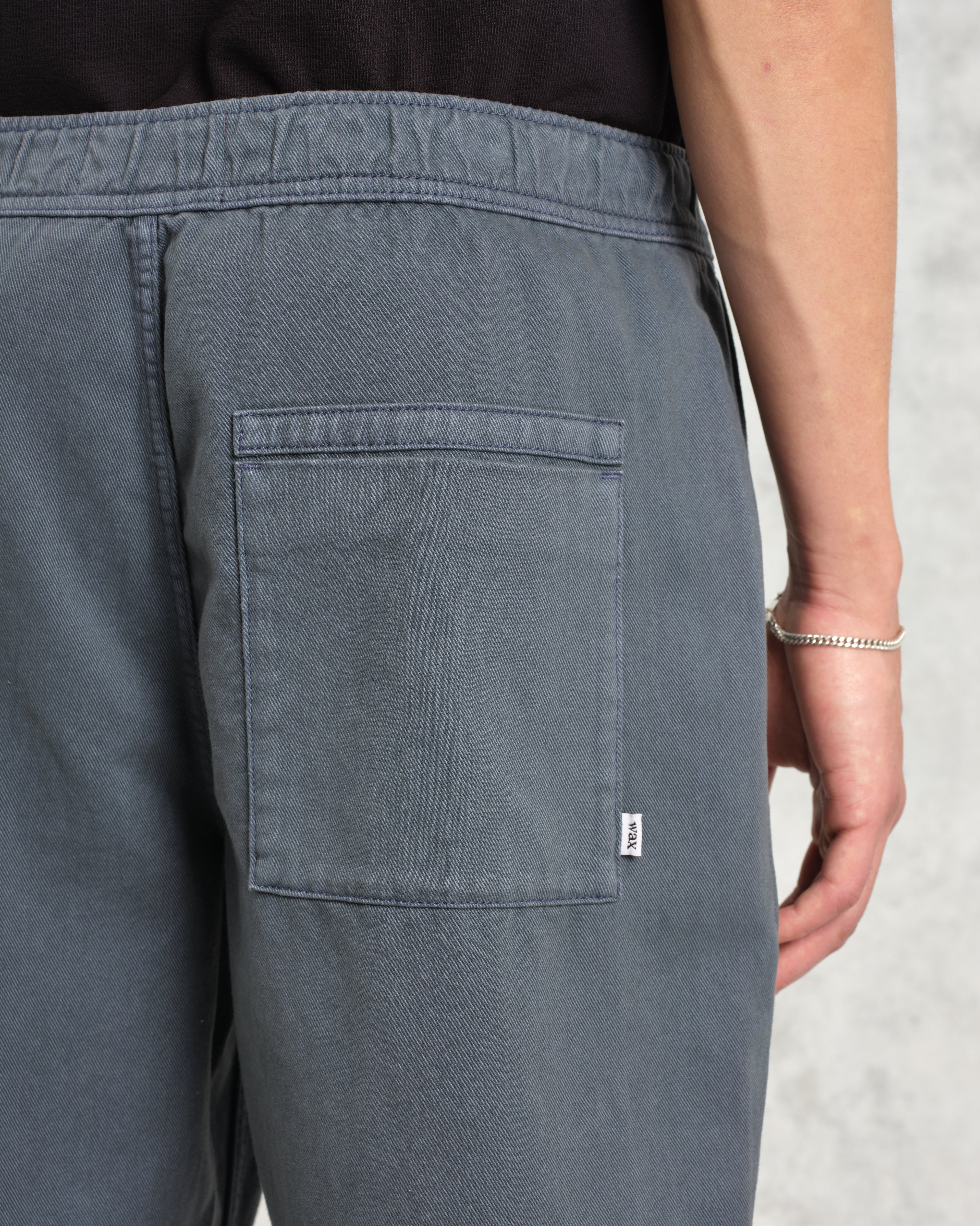 Kurt - Petrol Blue Organic Cotton Trousers