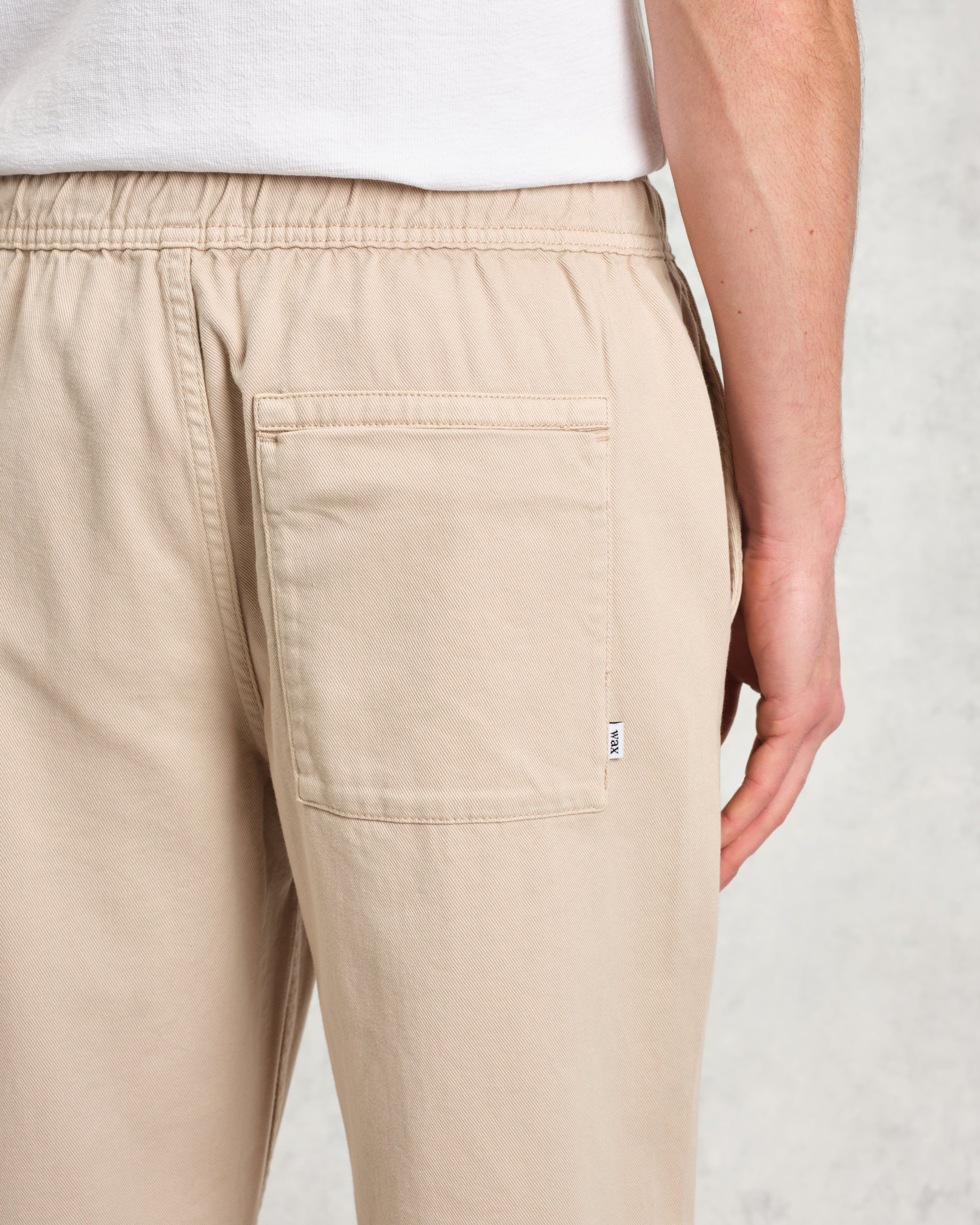 Kurt - Stone Organic Cotton Trousers