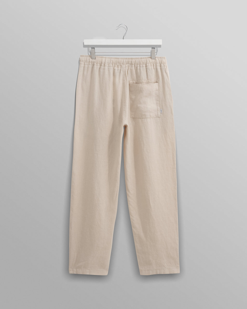 Kurt - Washed Beige Linen Trousers