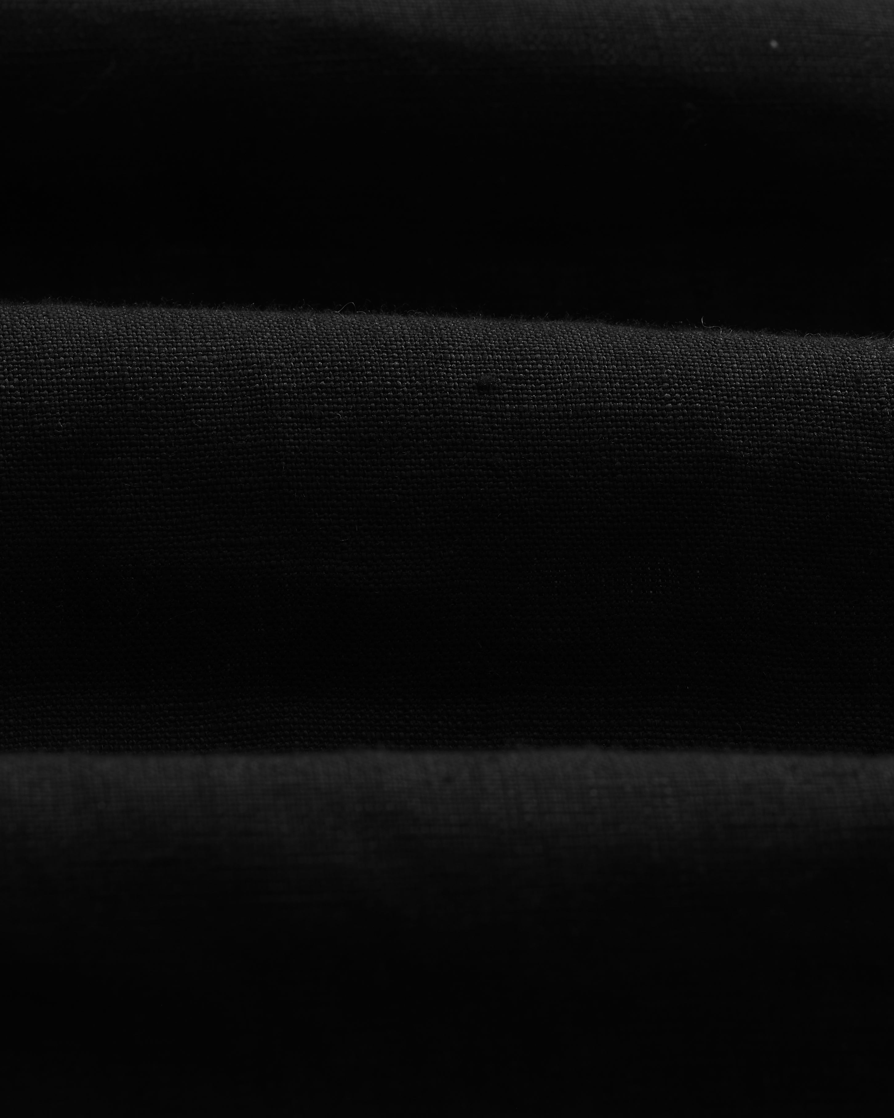 Kurt - Washed Black Linen Shorts