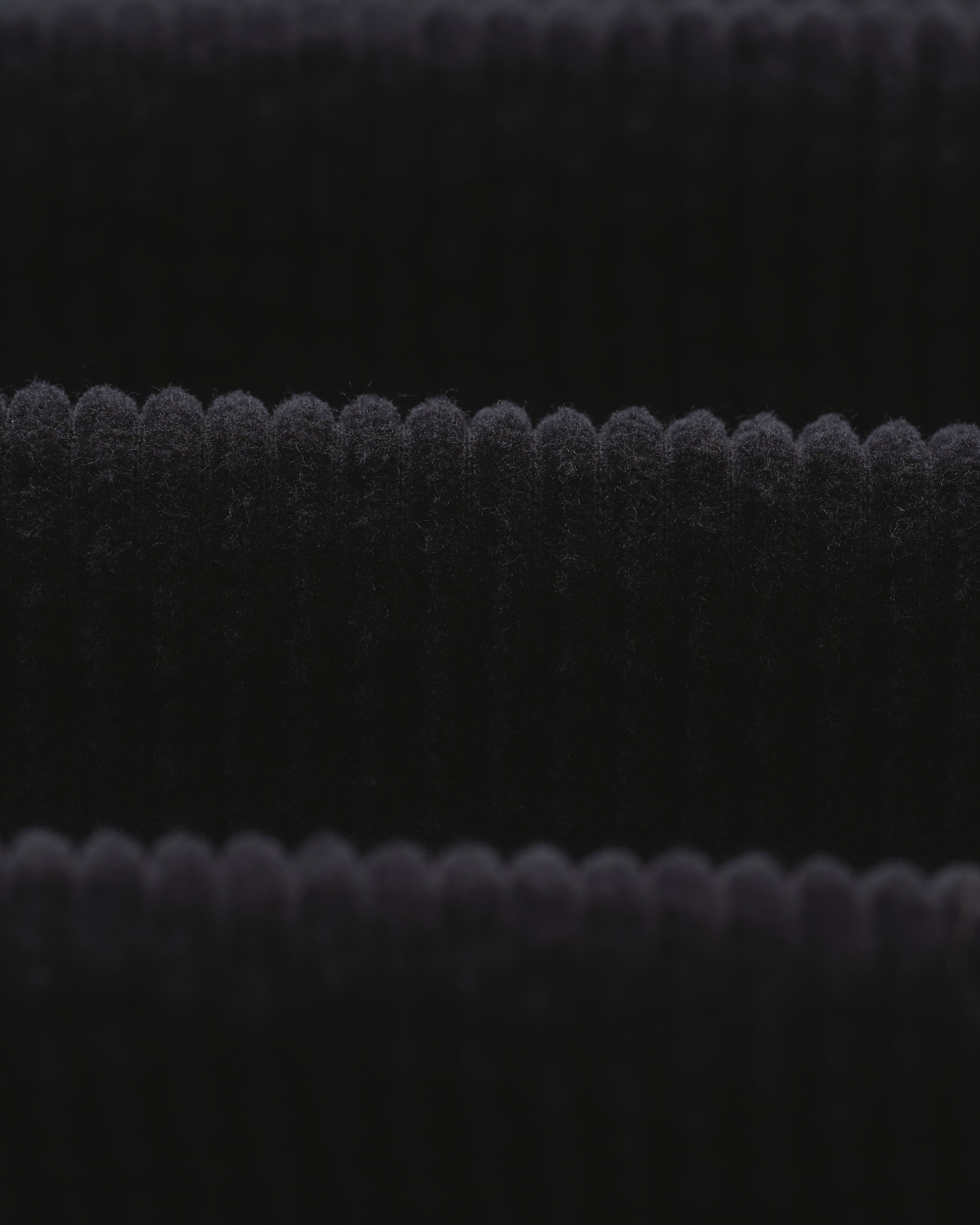 Kyle - Navy Jumbo Corduroy Trousers