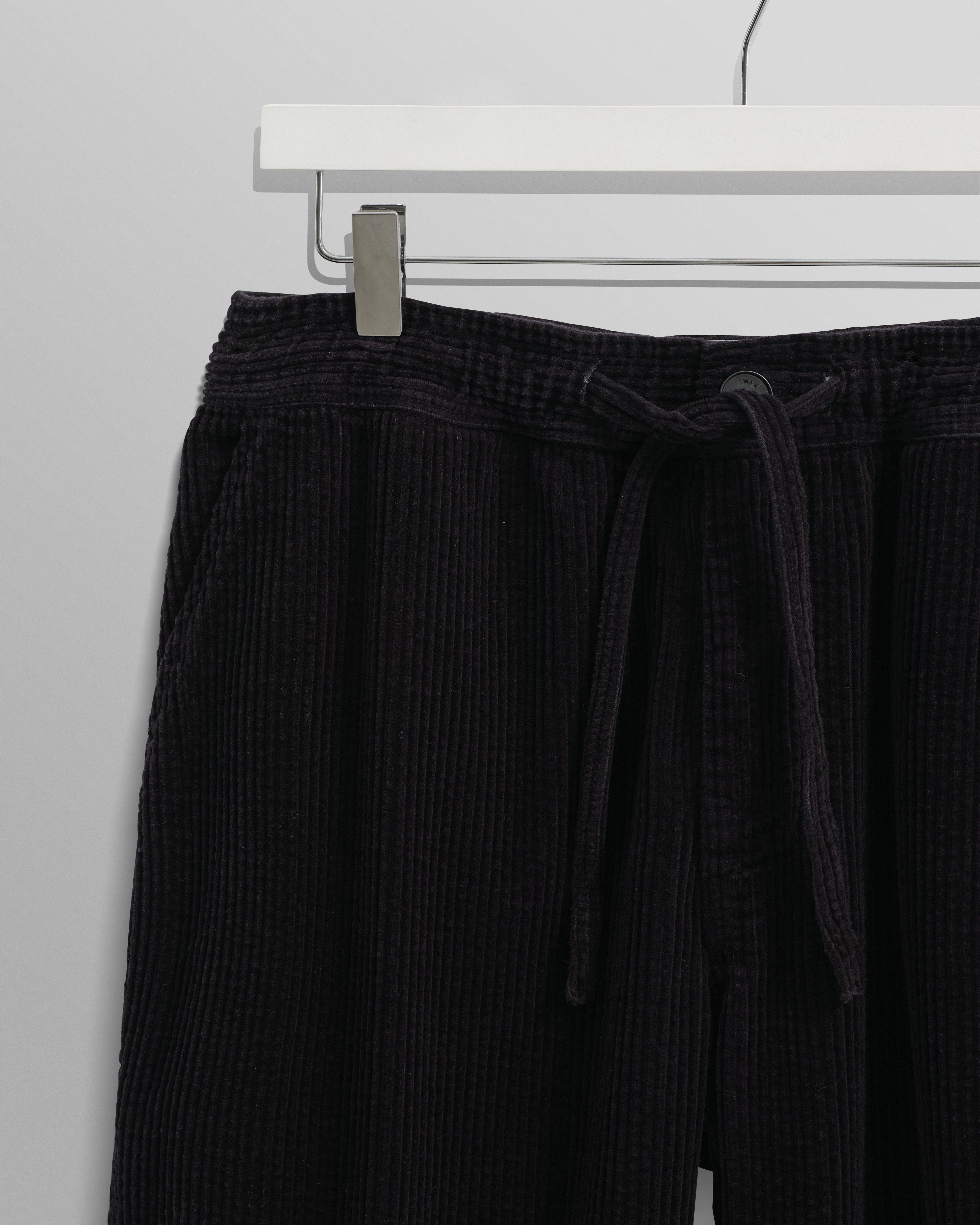 Kyle - Navy Jumbo Corduroy Trousers