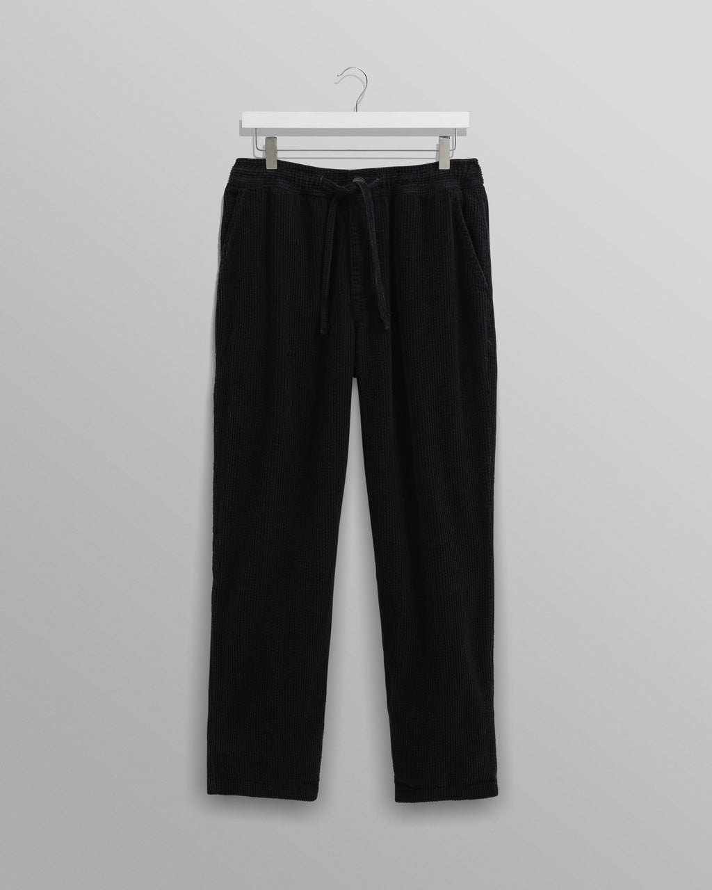 Kyle - Navy Jumbo Corduroy Trousers
