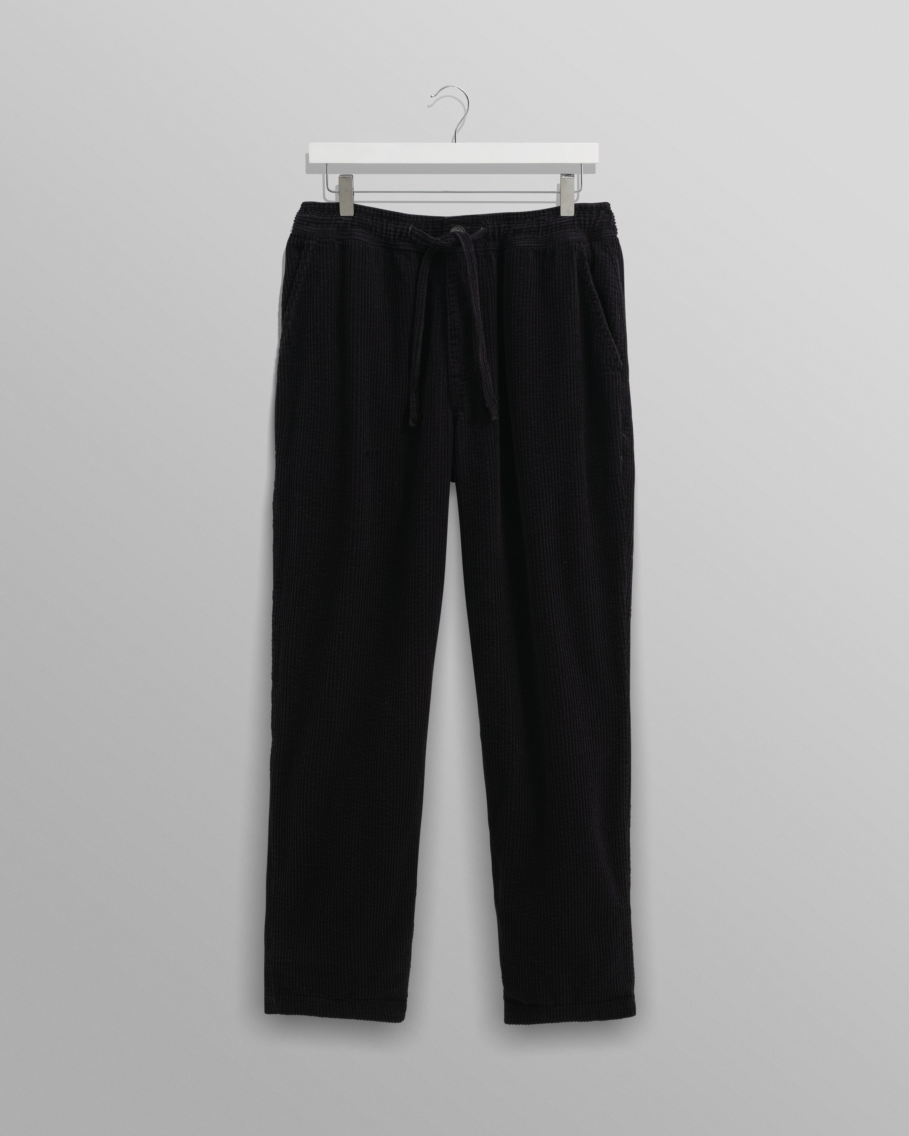 Kyle - Navy Jumbo Corduroy Trousers