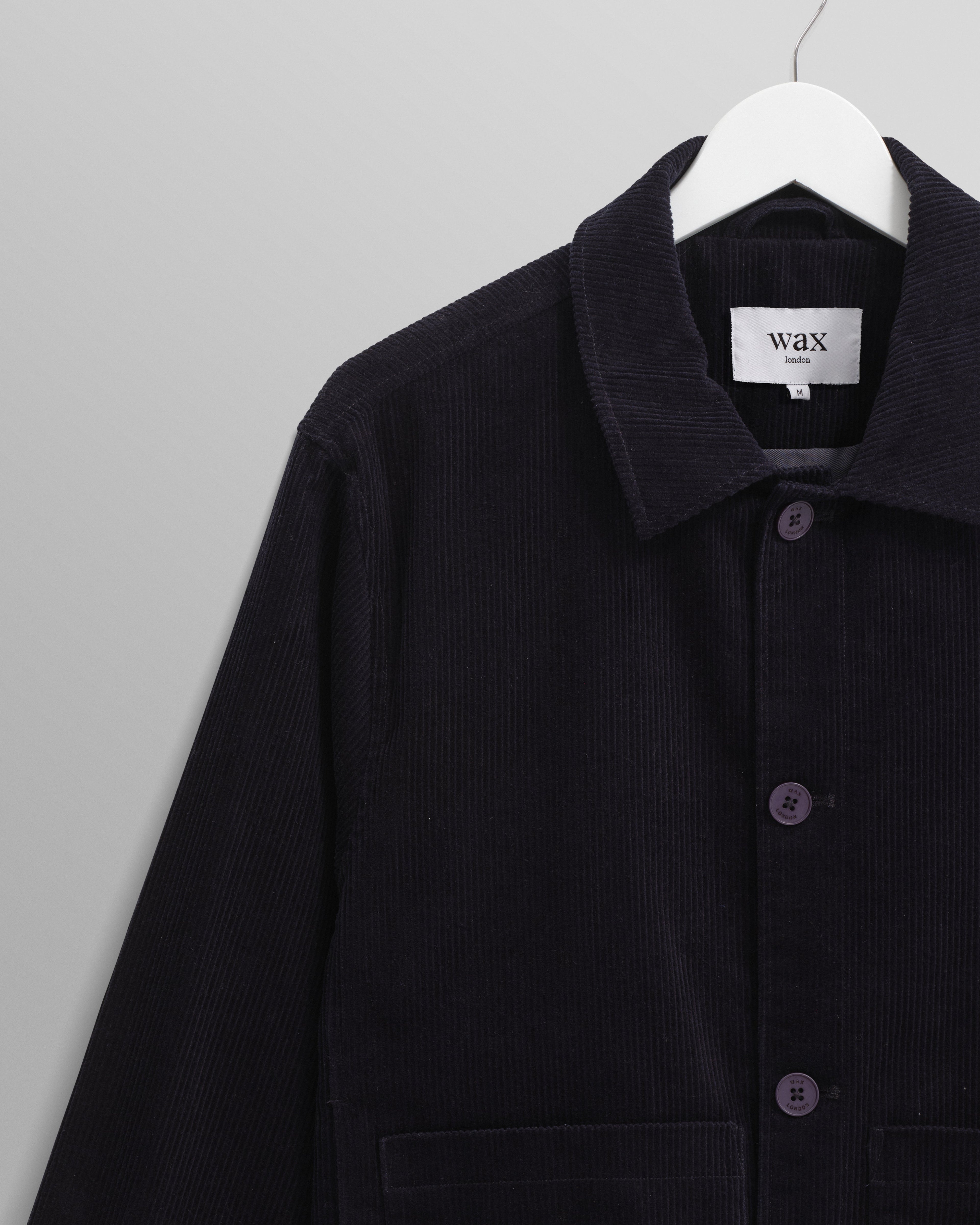 Landmark - Navy Corduroy Chore Jacket