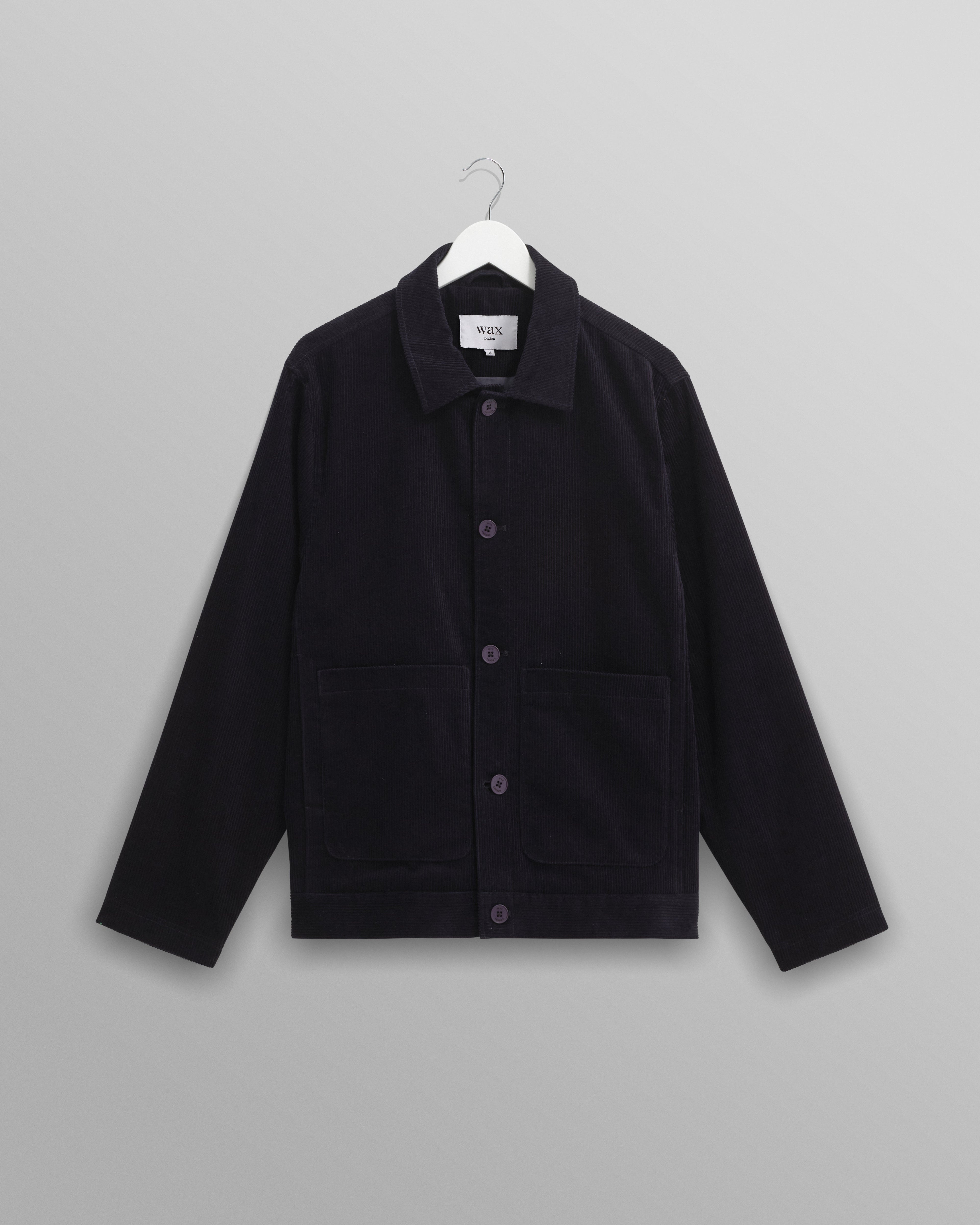 Landmark - Navy Corduroy Chore Jacket