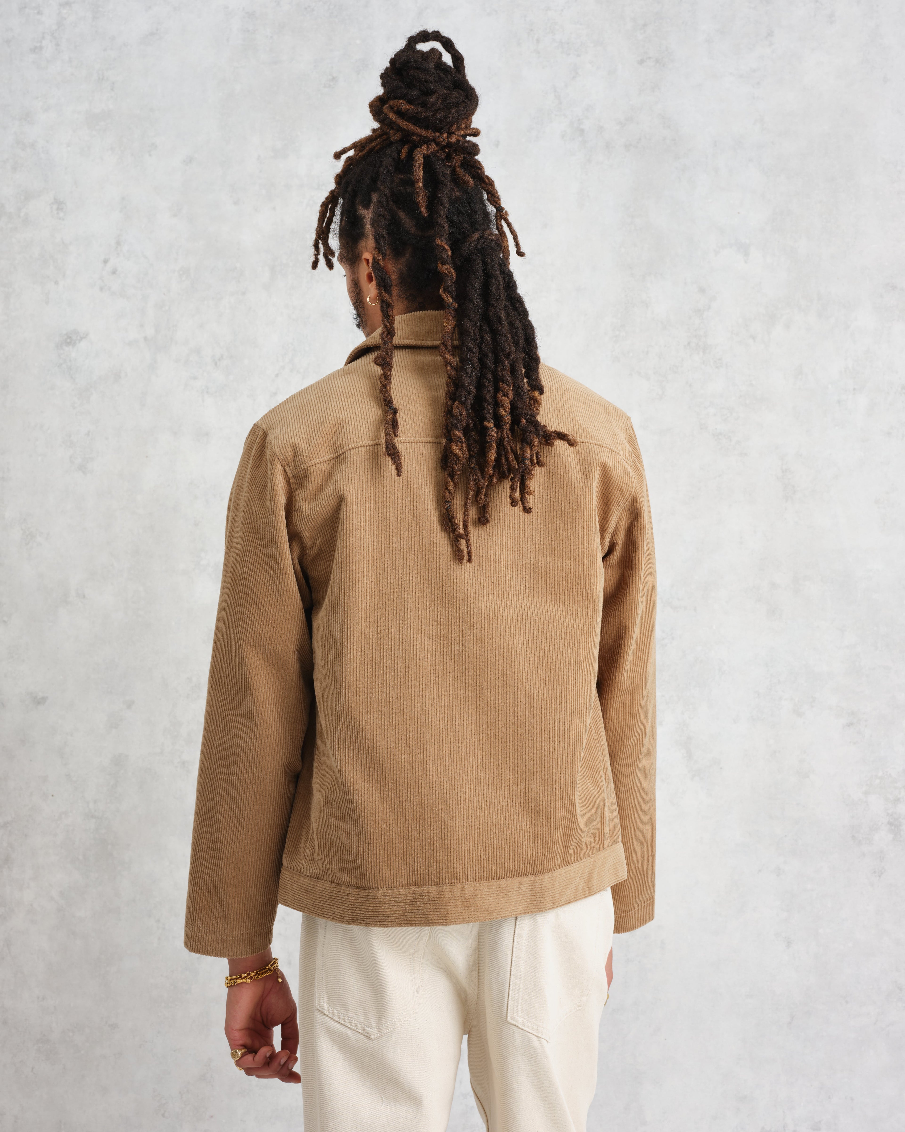 Landmark - Sand Corduroy Chore Jacket