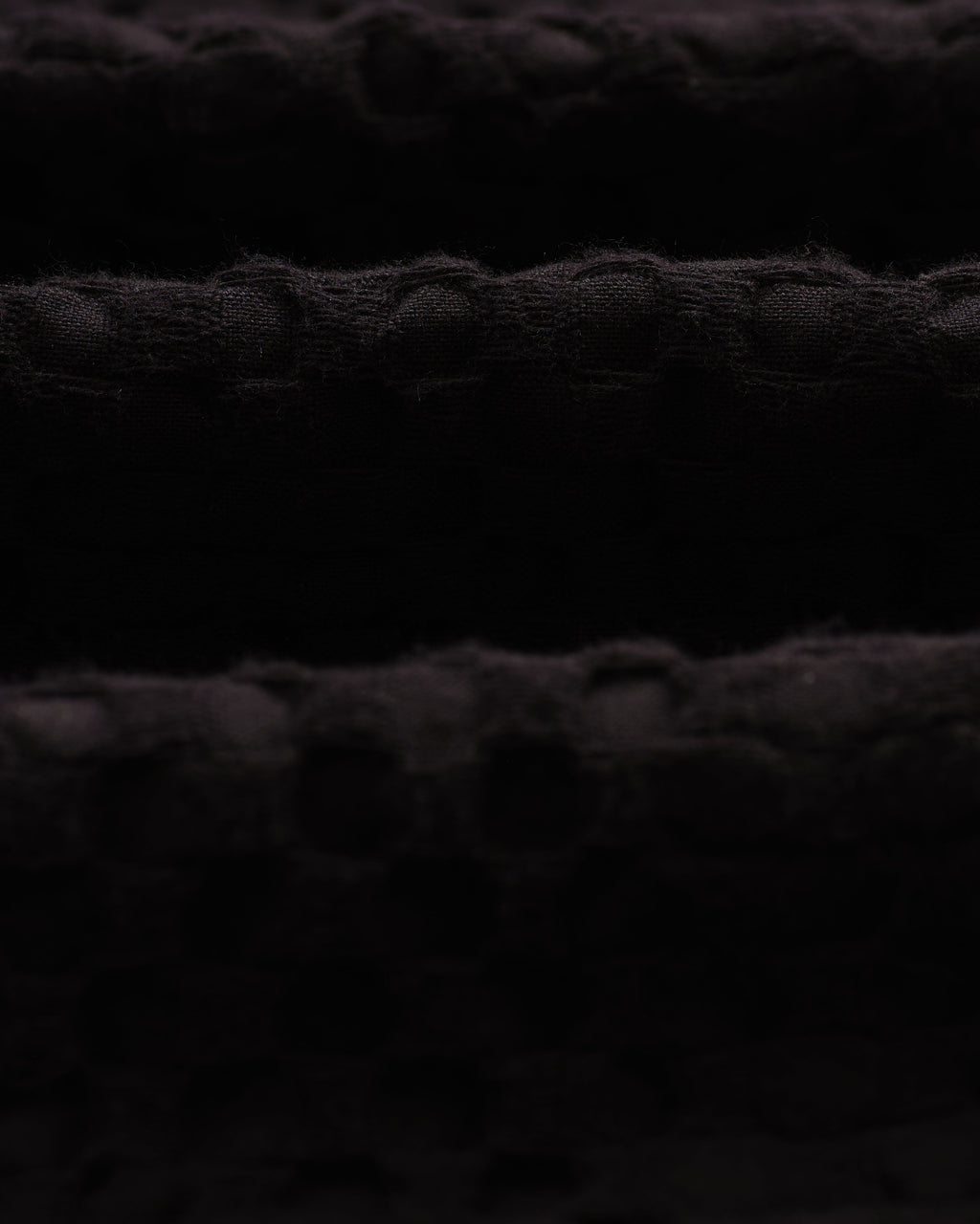 Lido - Black Dobby Cotton Weave Short-Sleeve Shirt