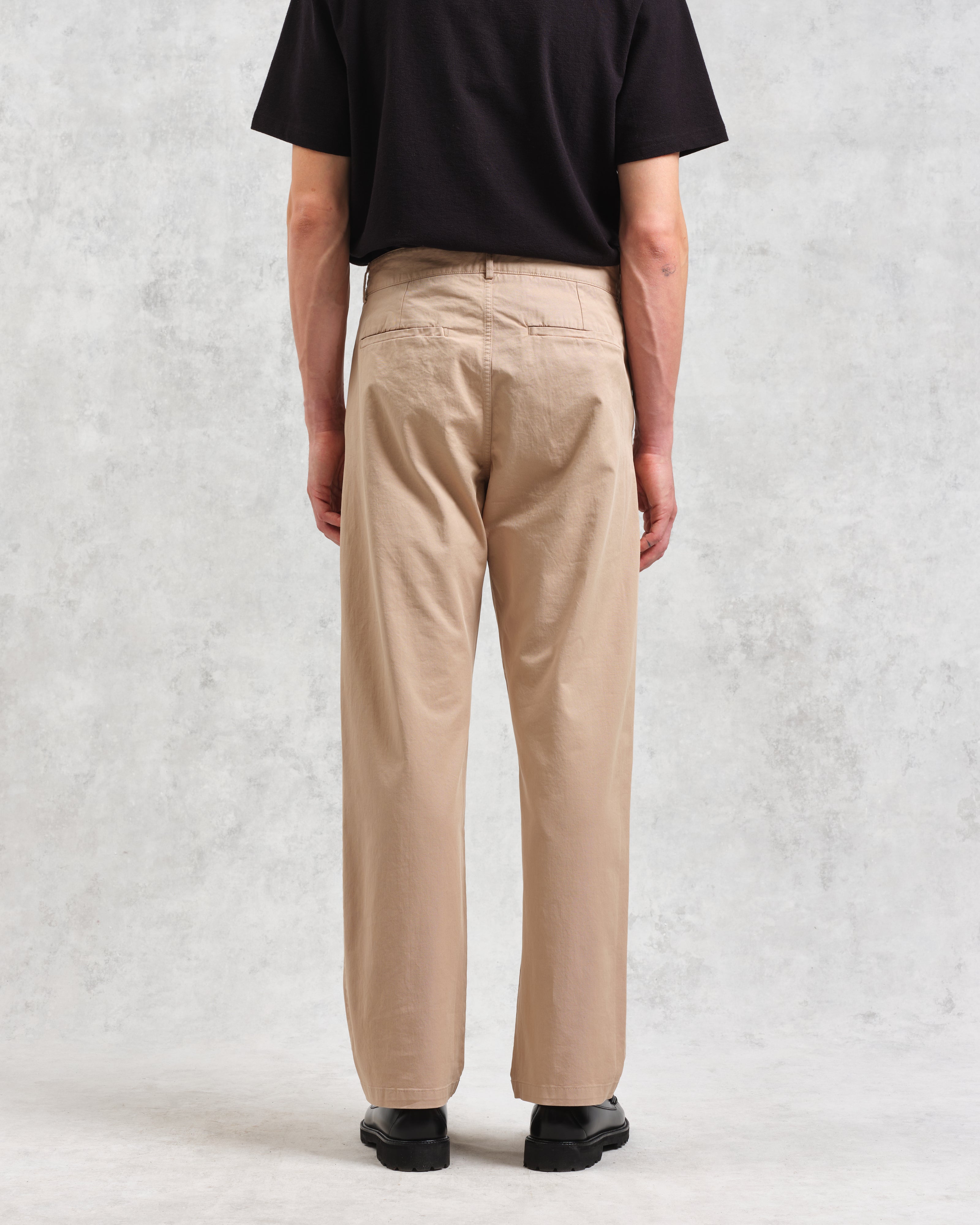 Marwood Trousers Beige Cotton Twill