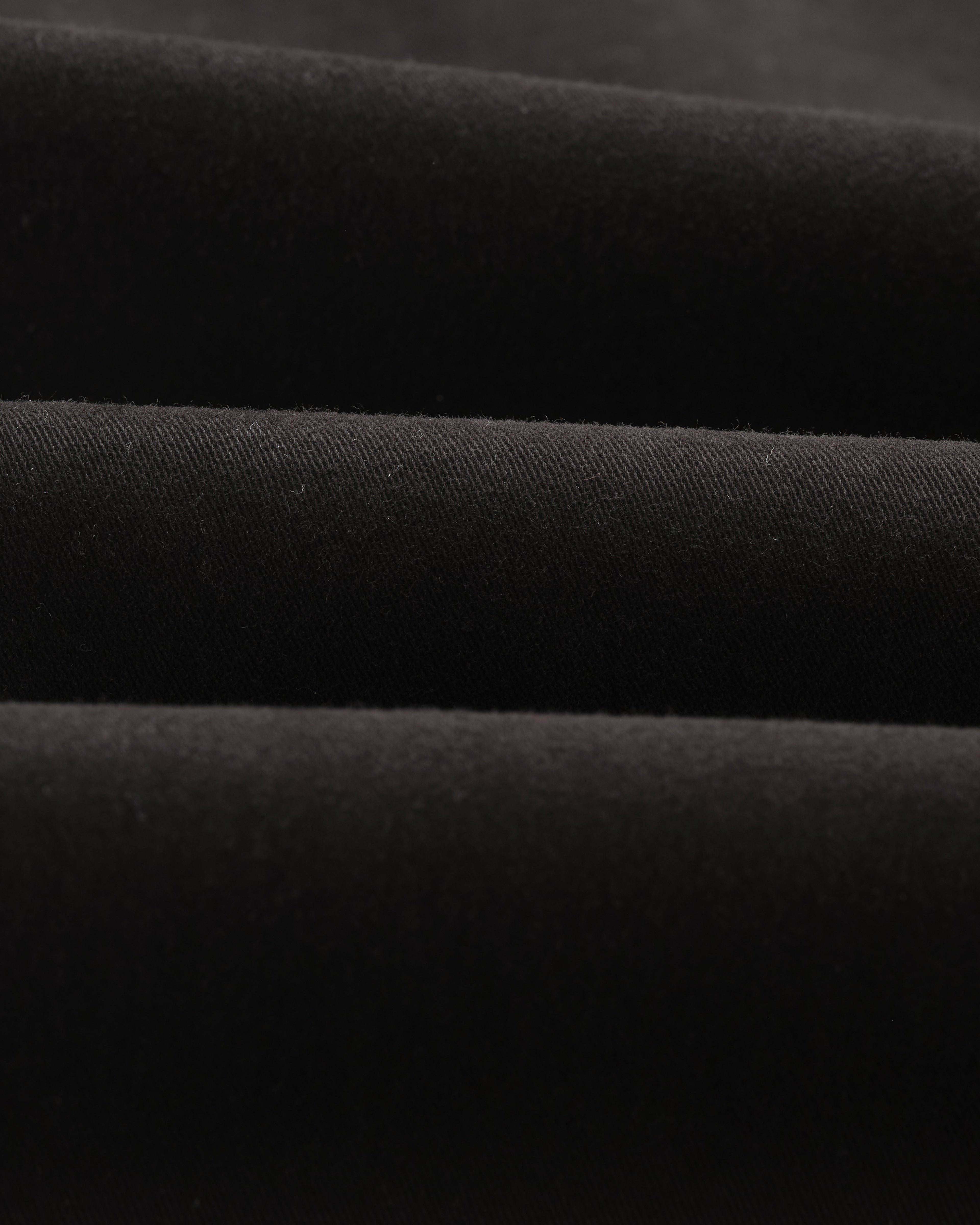 Marwood Trousers Black Cotton Twill