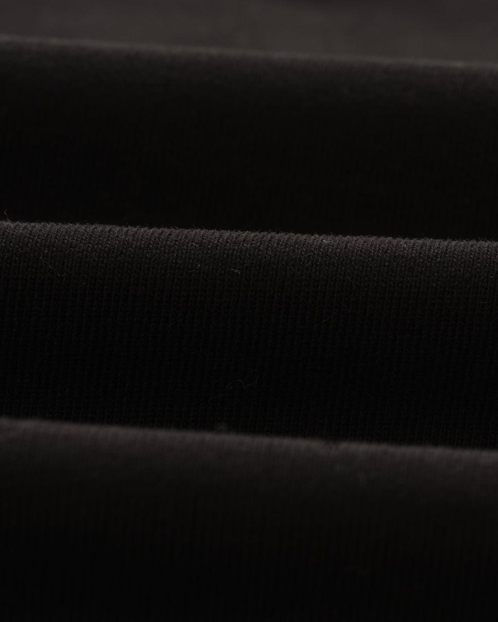 Milton - Black Organic Compact Cotton T-Shirt