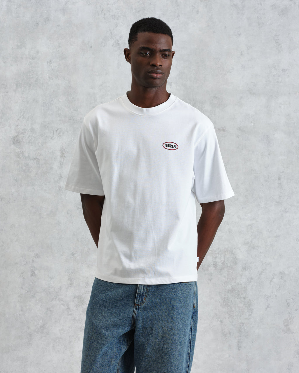 Milton - White Getaway Graphic Cotton T-Shirt