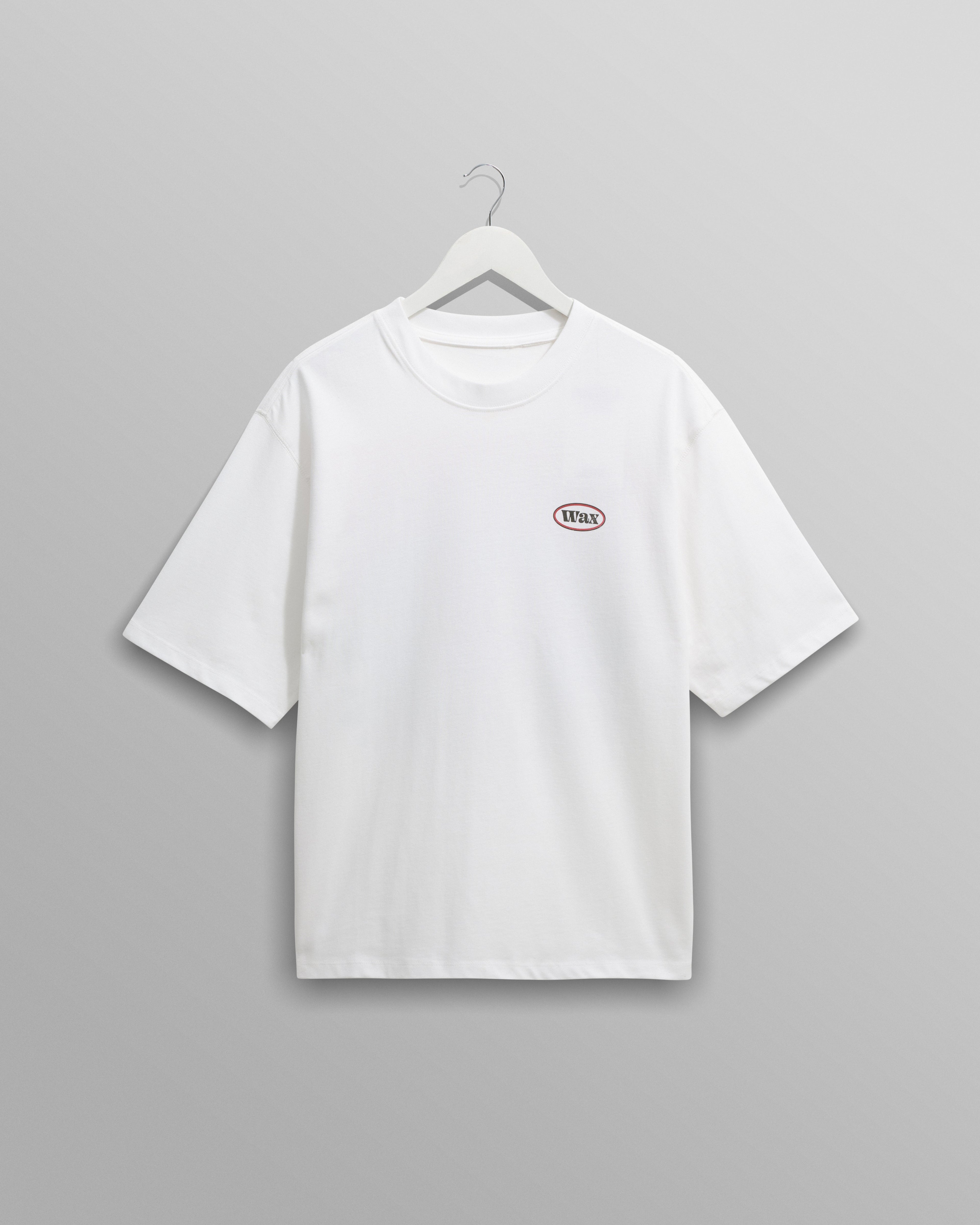 Milton - White Getaway Graphic Cotton T-Shirt