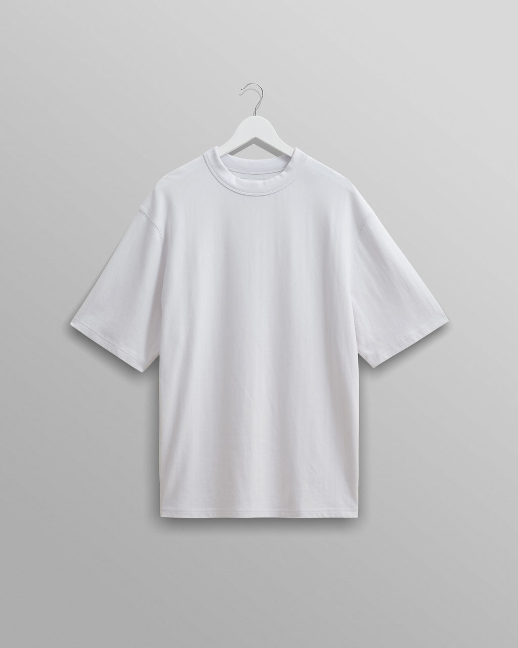 Milton - White Organic Compact Cotton T-Shirt