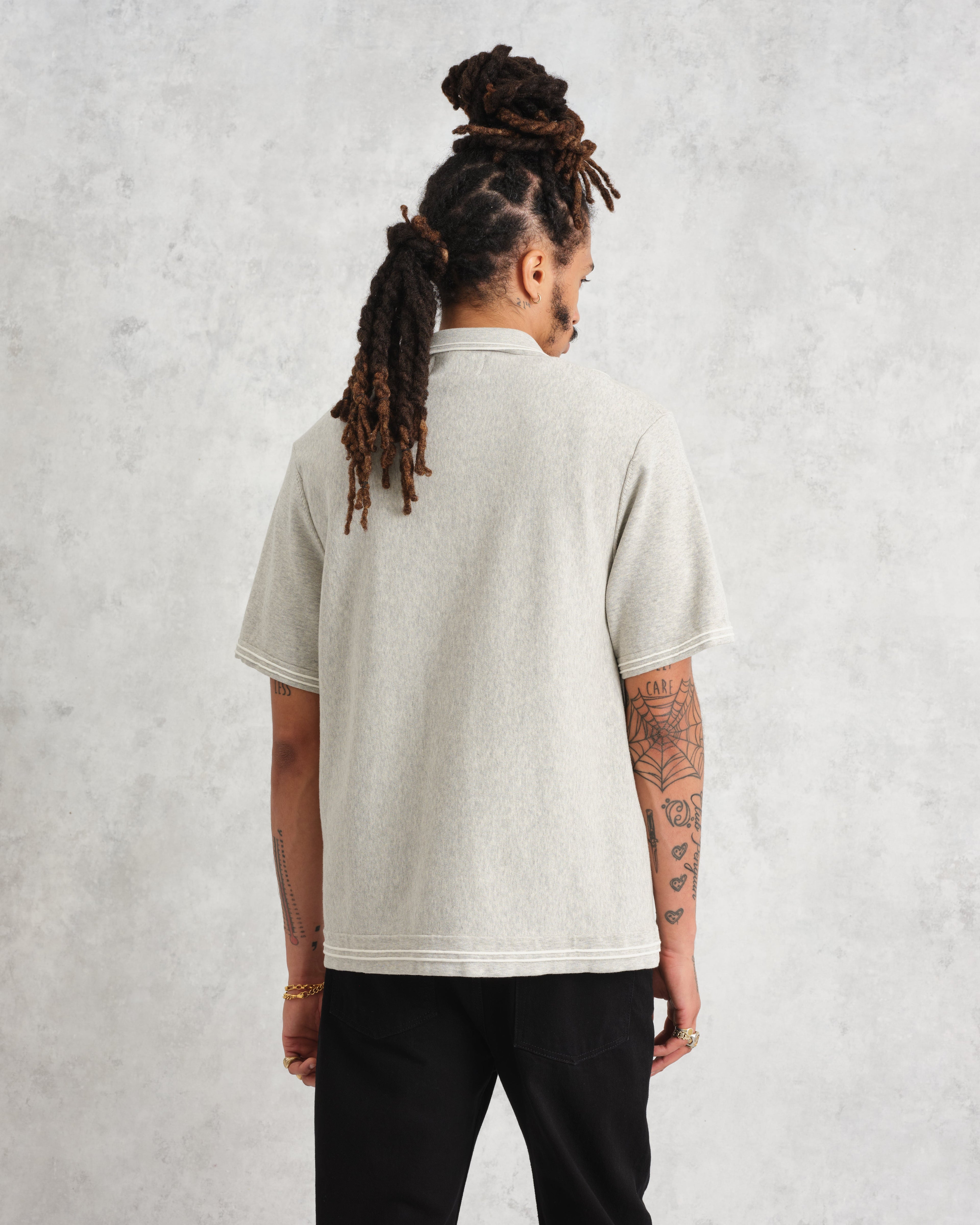Minori Shirt Grey Milano Stitch