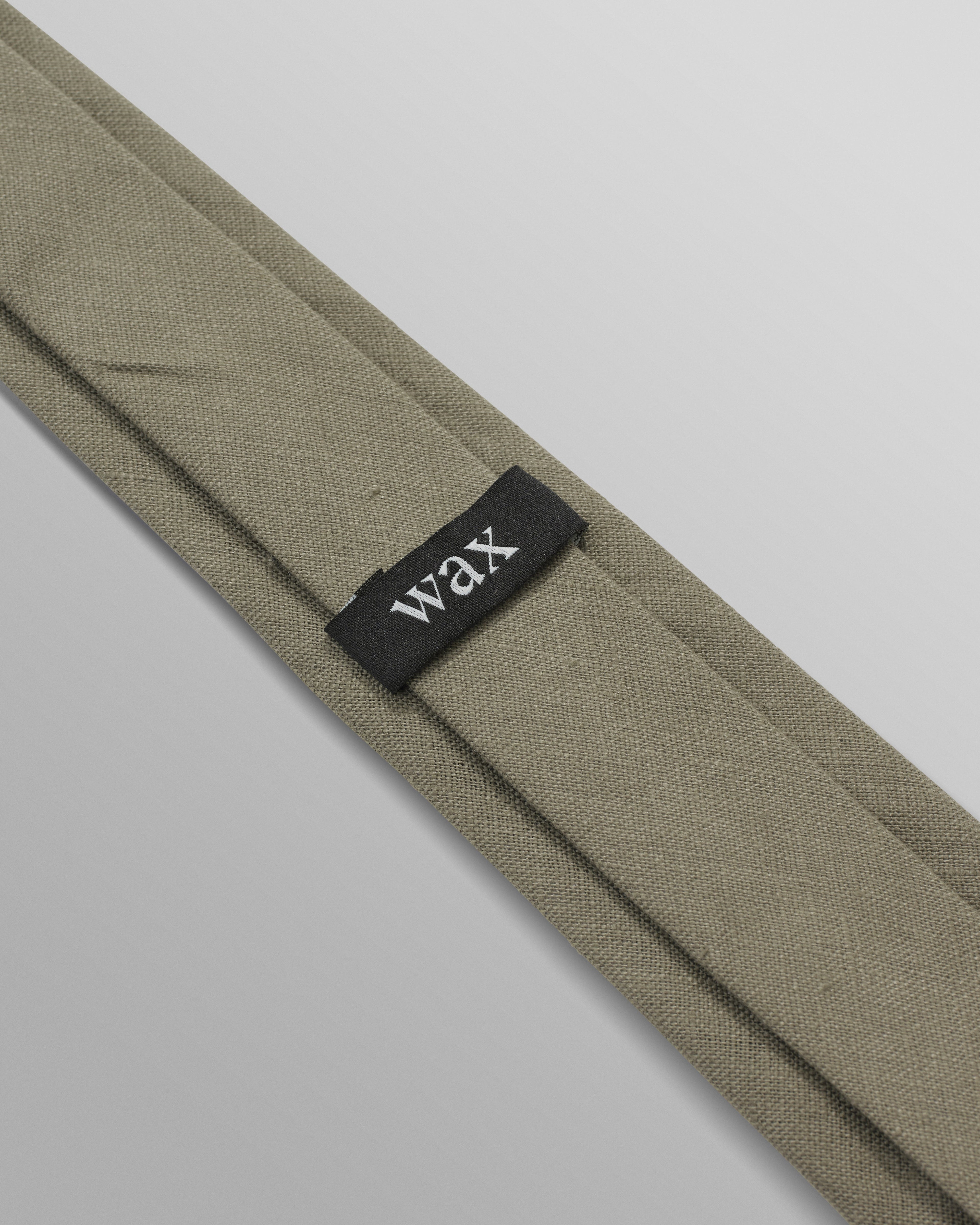 Pavillion - Khaki Linen Tie