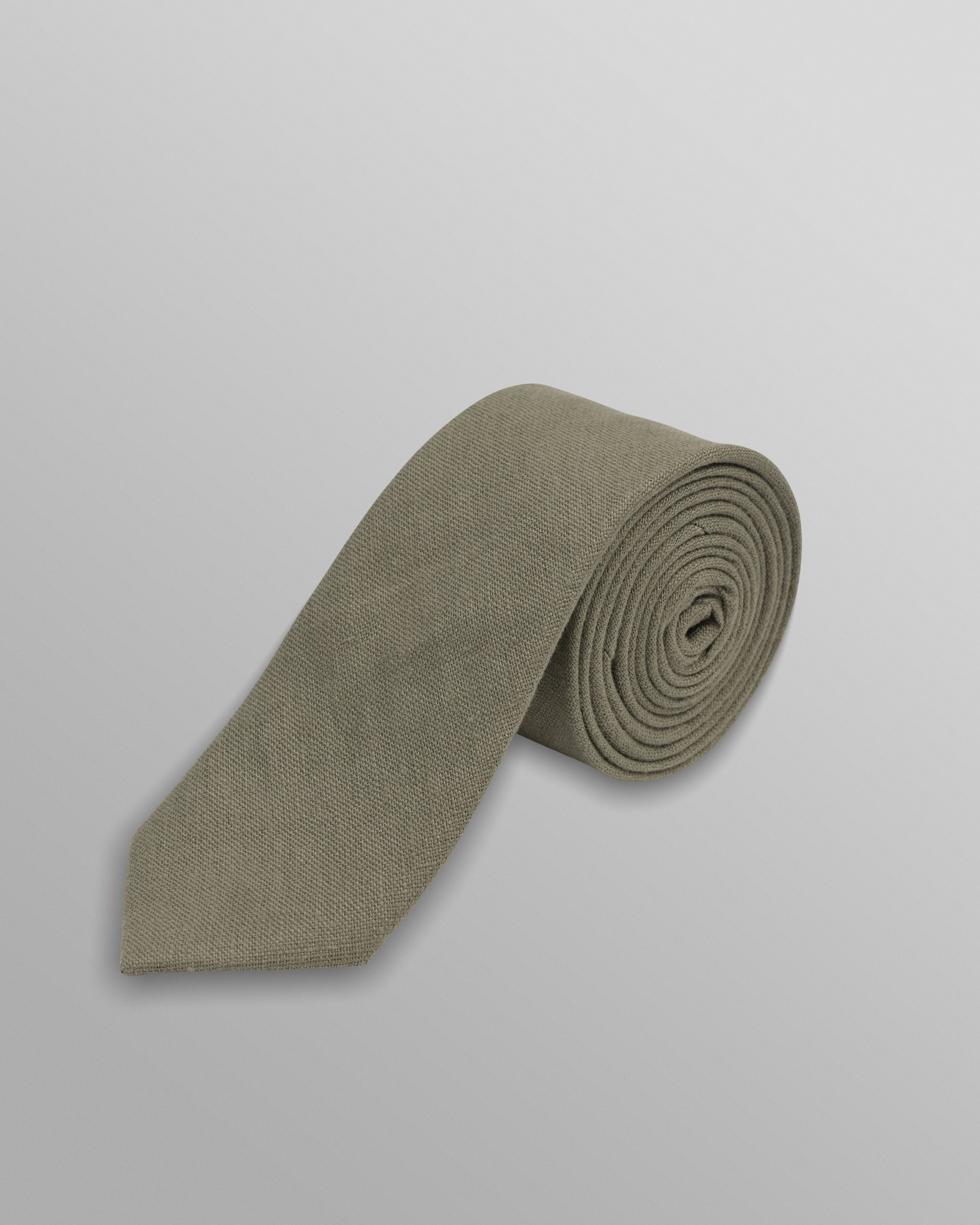 Pavillion - Khaki Linen Tie