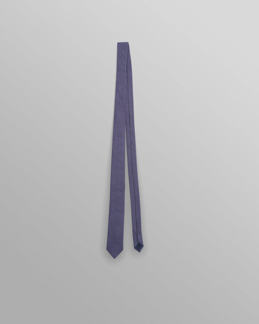 Pavillion - Mid-Blue Linen Tie