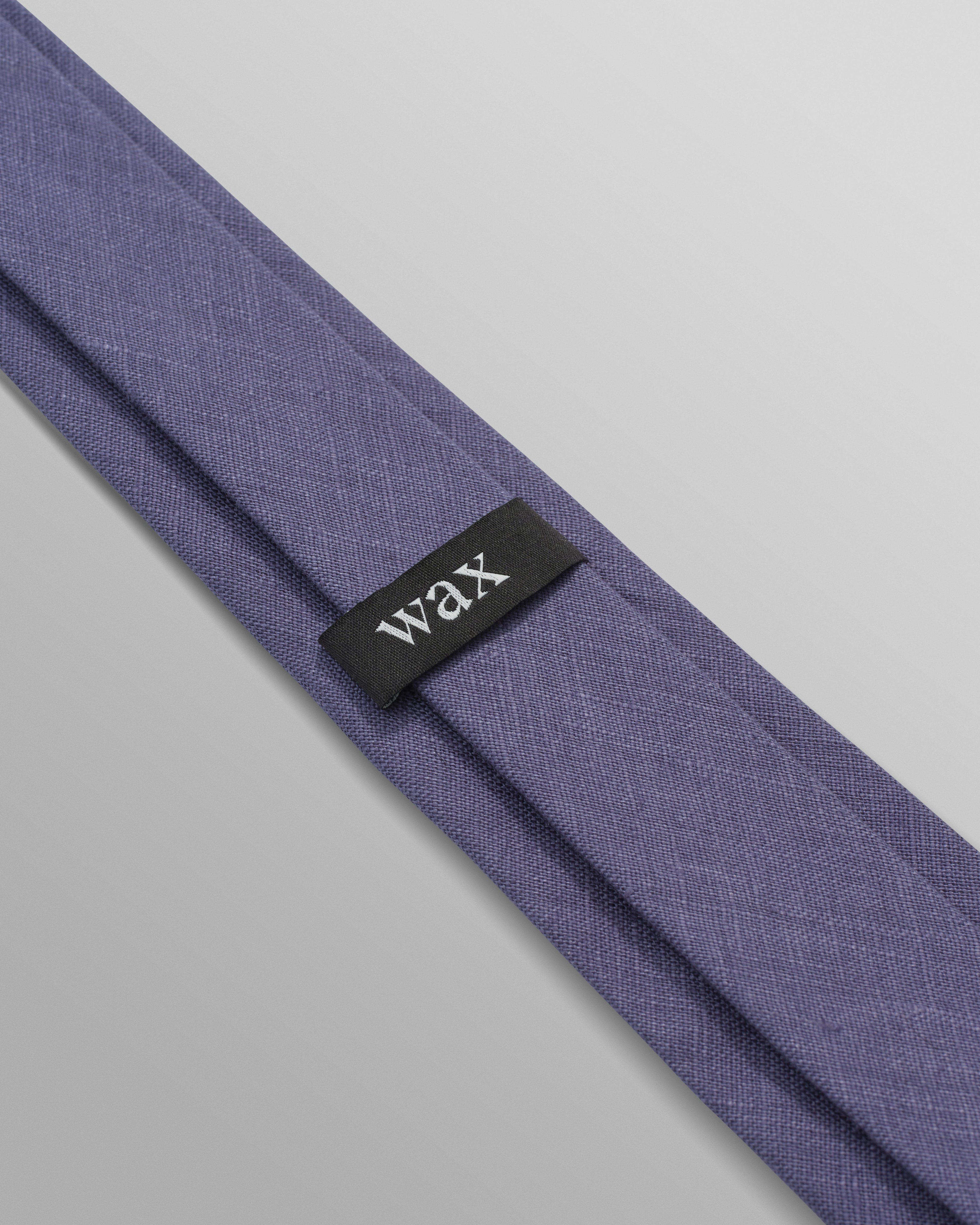 Pavillion - Mid-Blue Linen Tie