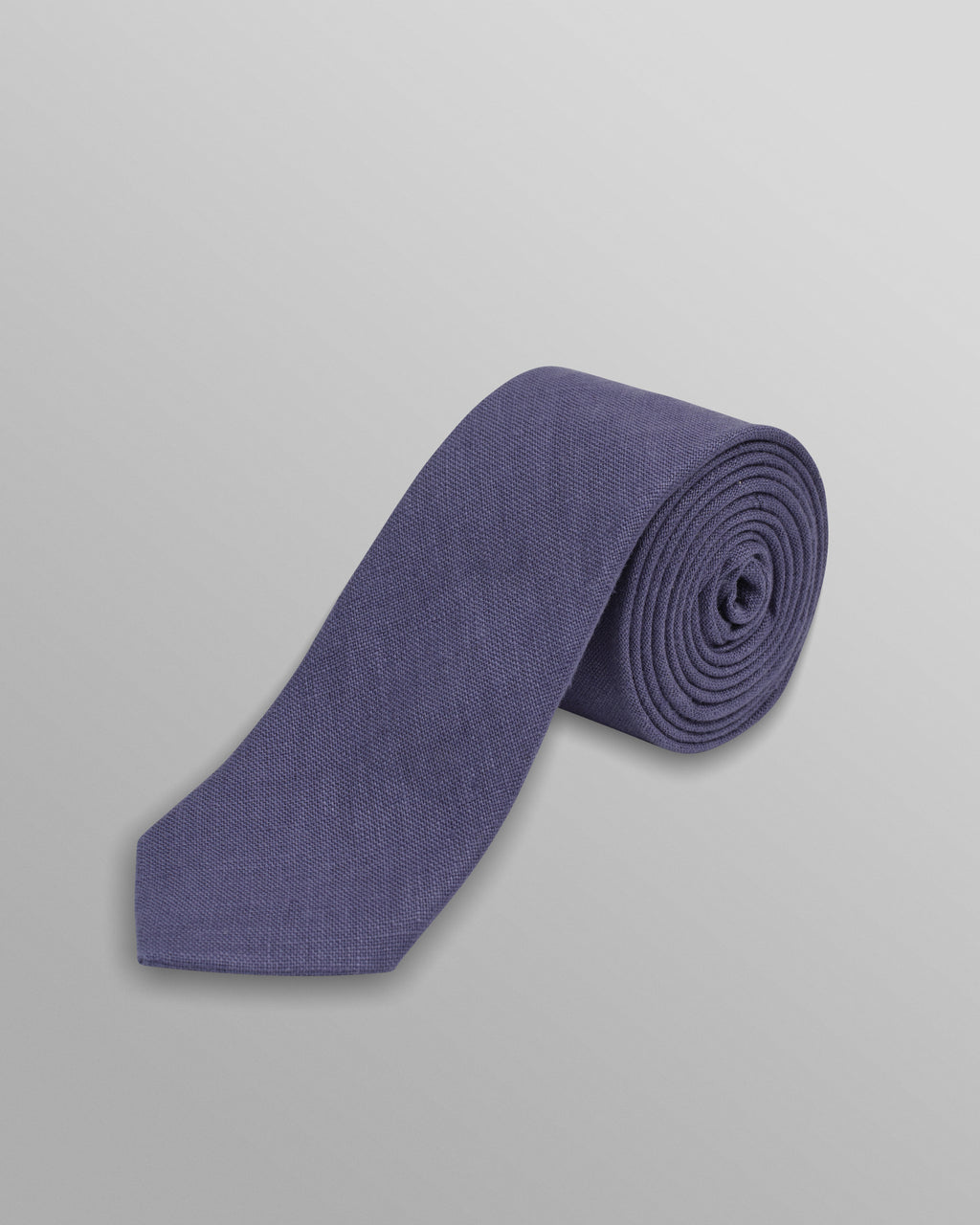 Pavillion - Mid-Blue Linen Tie