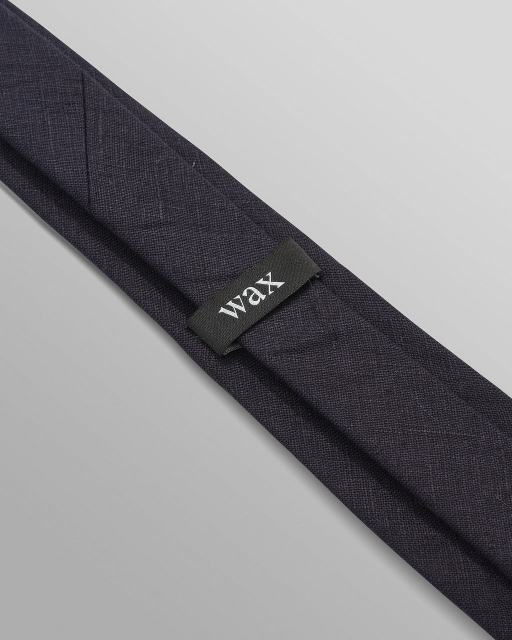 Pavillion - Midnight Navy Linen Tie