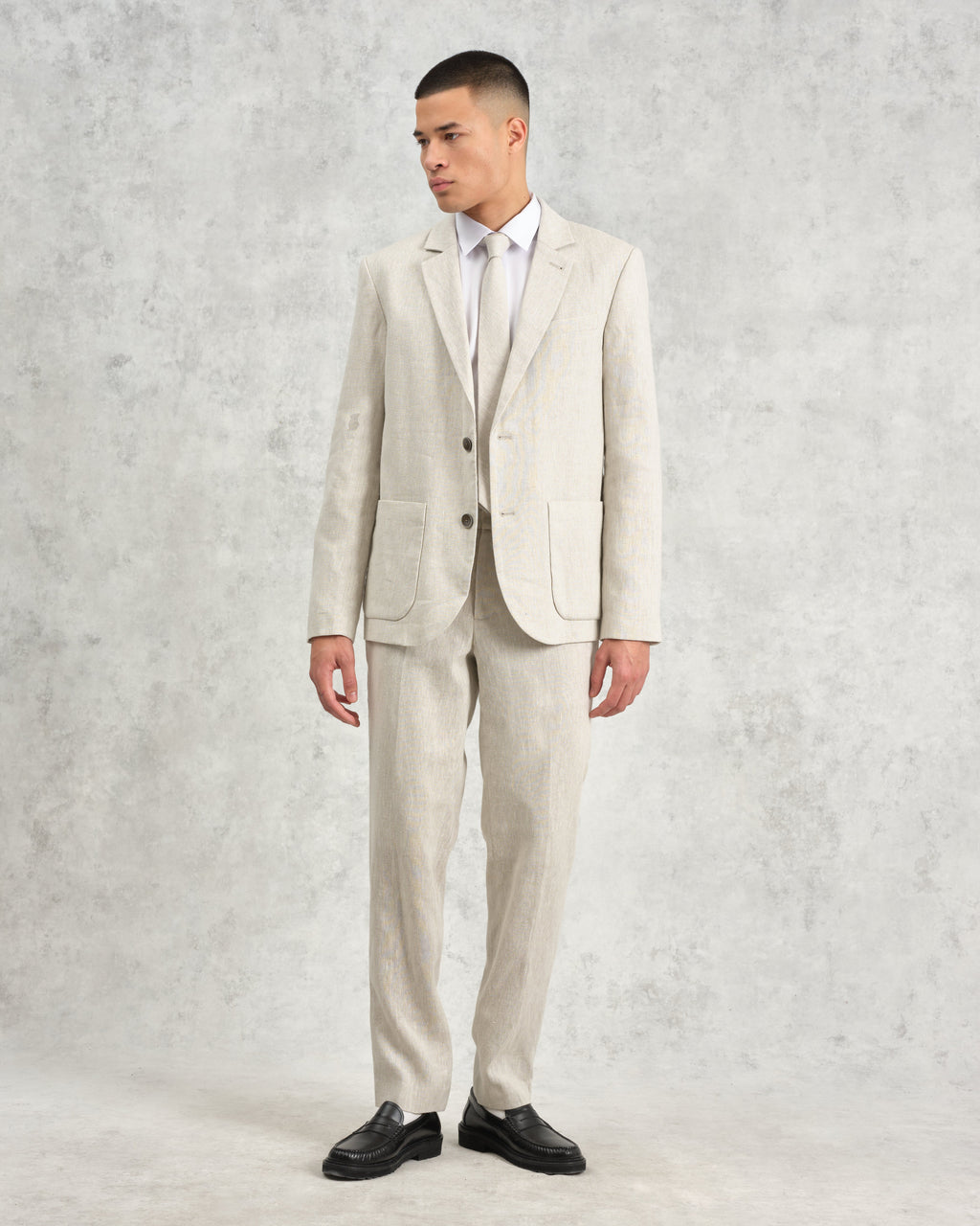 Pavillion - Natural Linen Tie