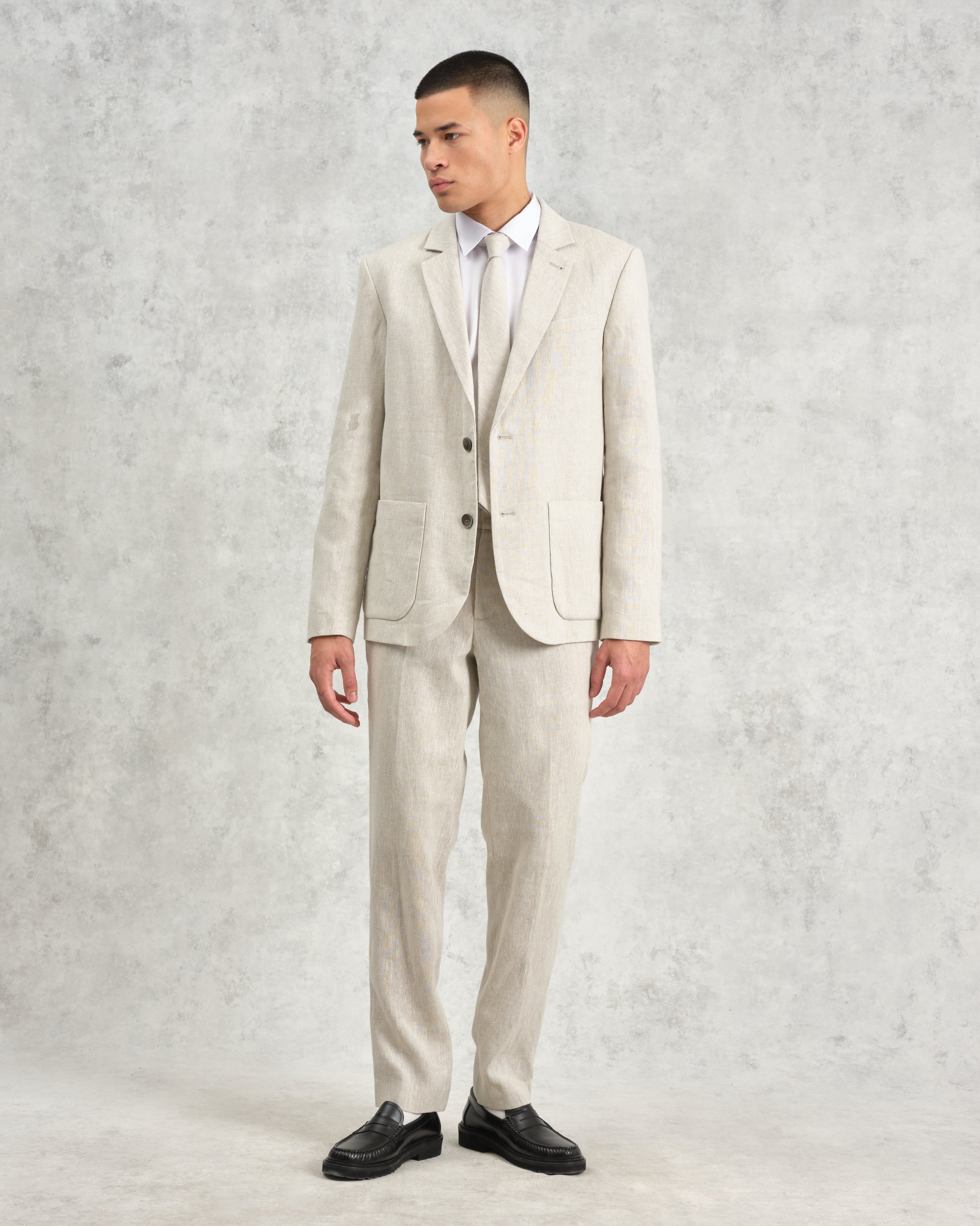 Pavillion - Natural Linen Tie