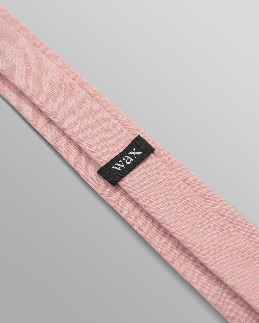 Pavillion - Pale Pink Linen Tie