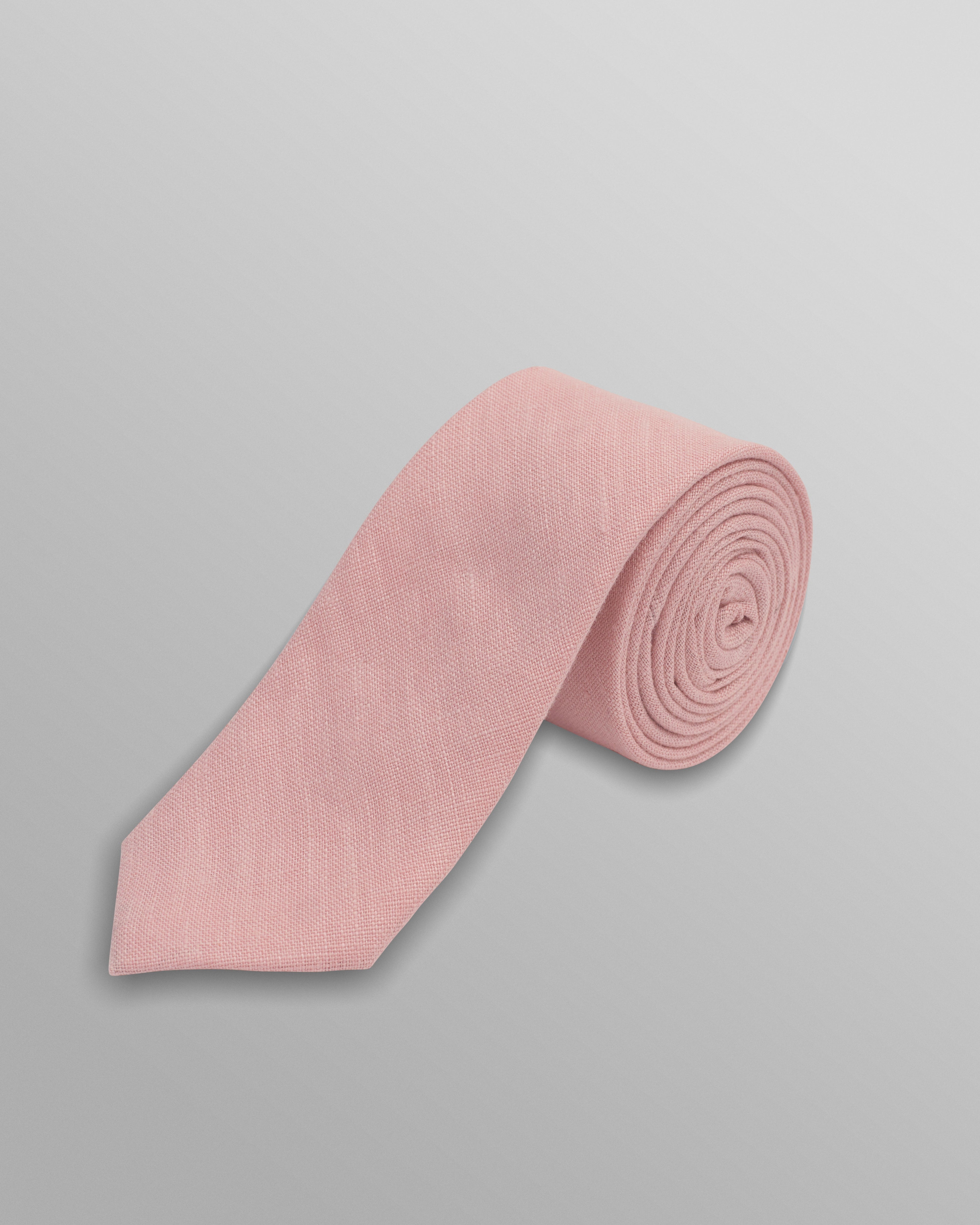Pavillion - Pale Pink Linen Tie