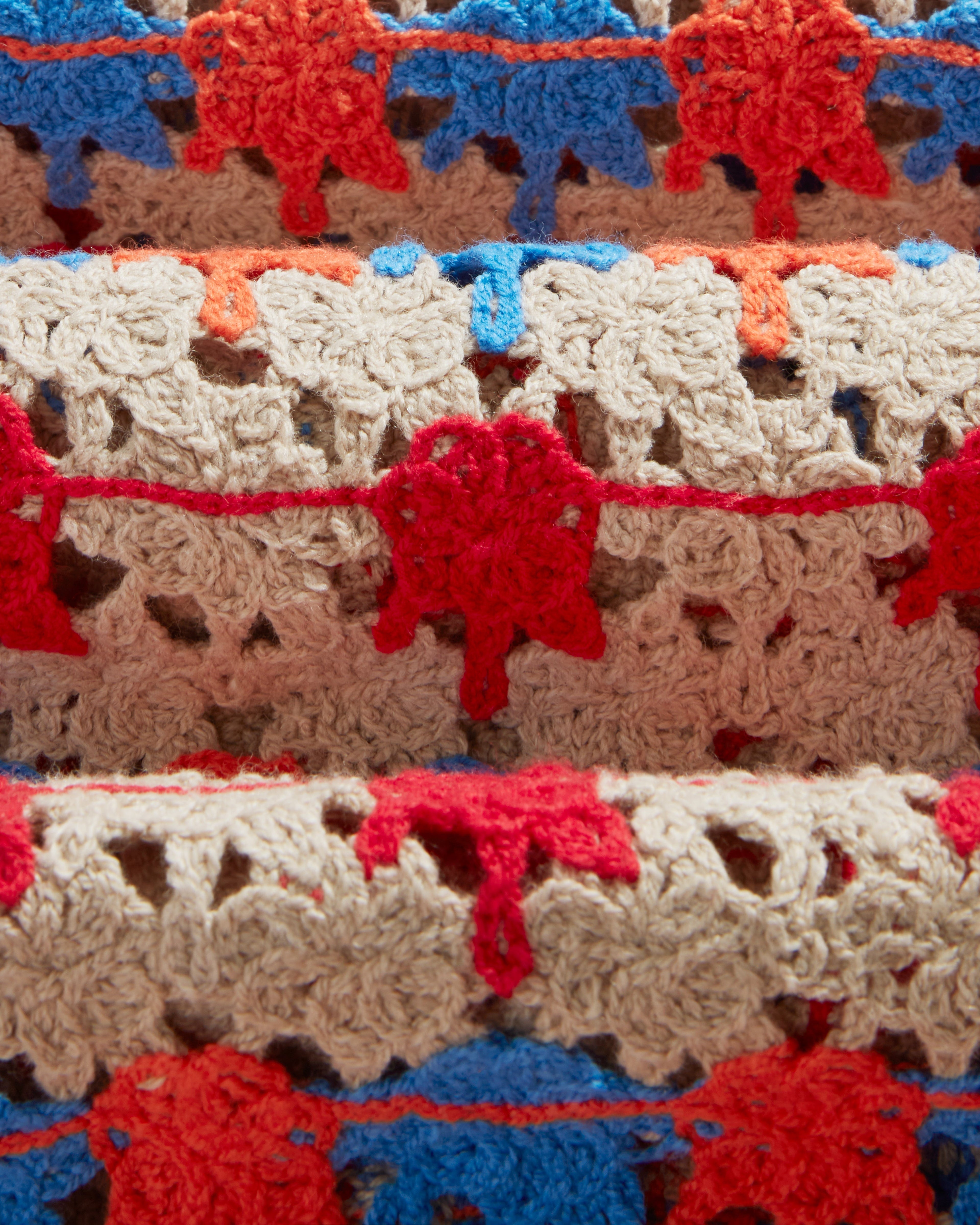 Porto - Multicolour Splash Crochet Shirt