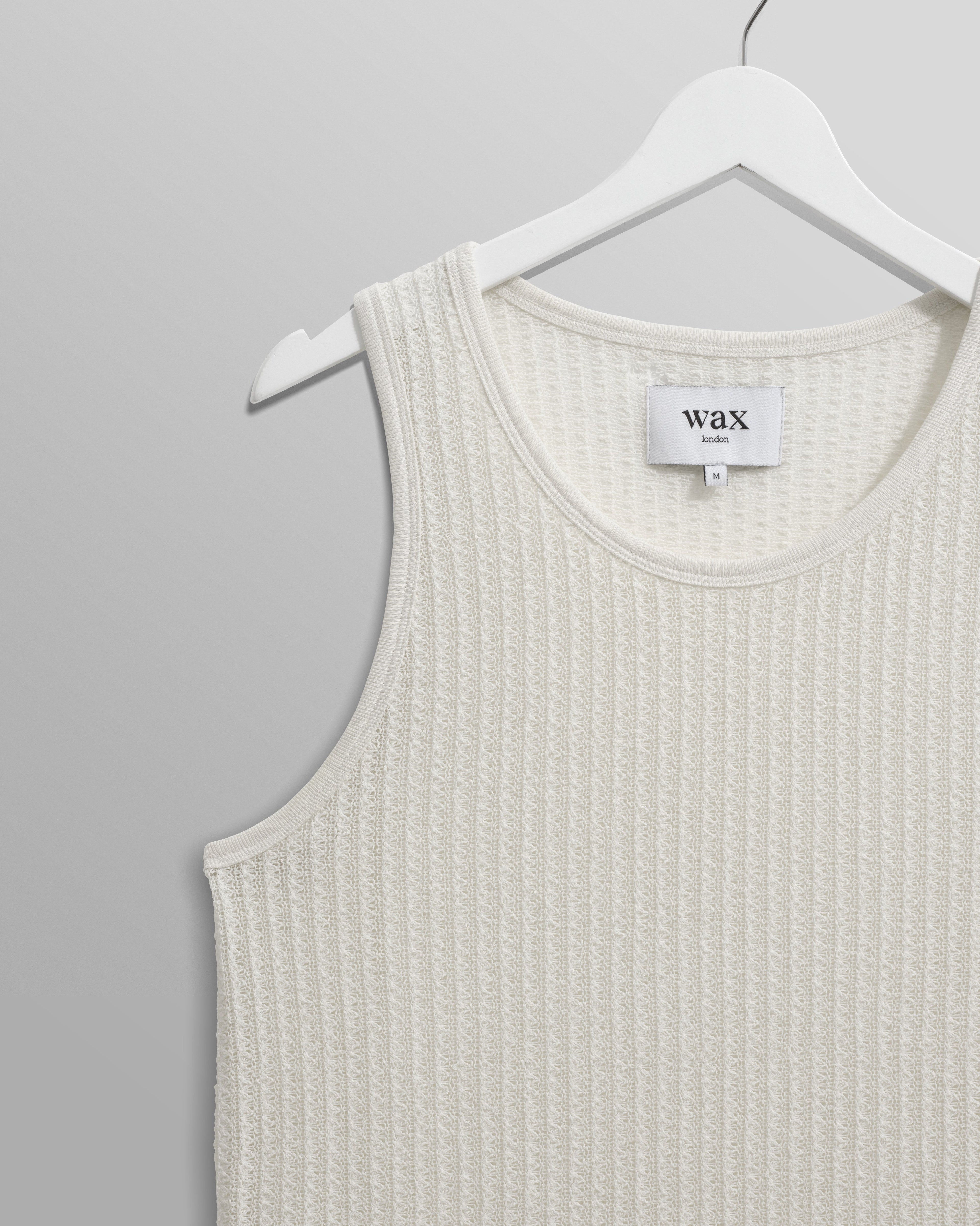 Prim - Ecru Open Knit Vest