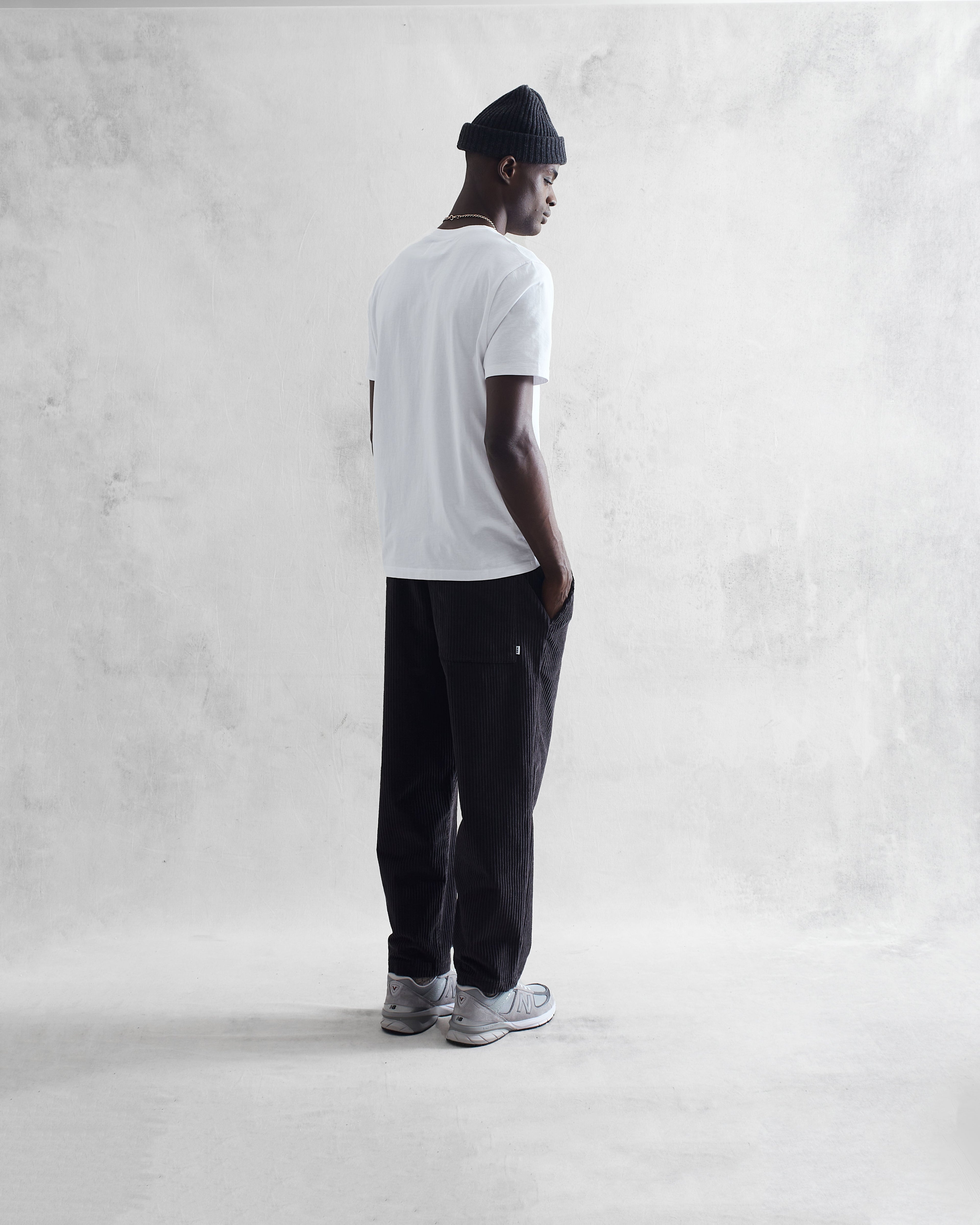 Reid - White Organic Cotton T-Shirt