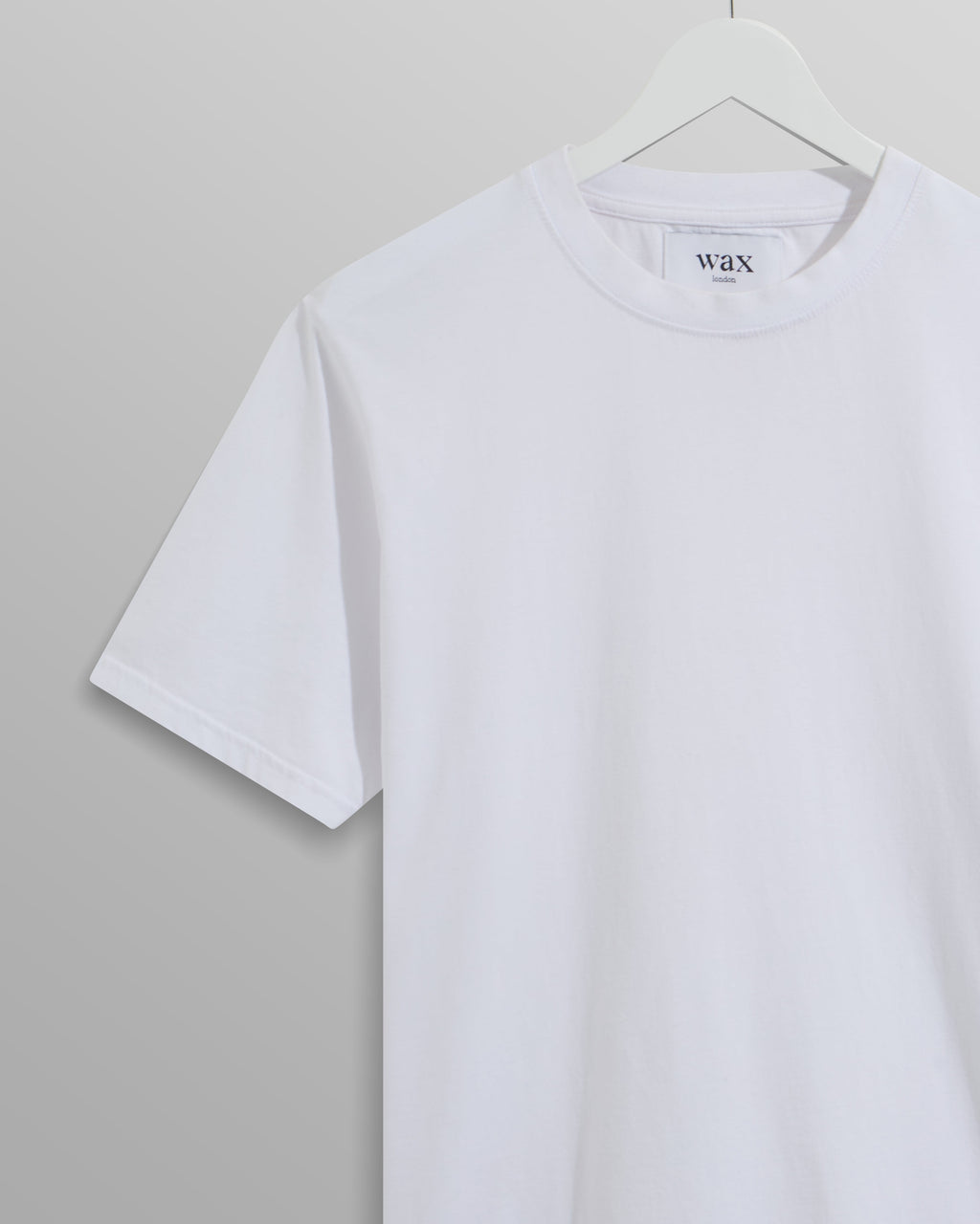 Reid - White Organic Cotton T-Shirt