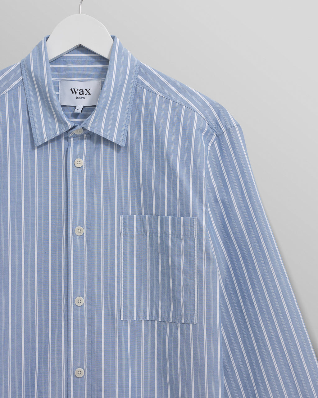 Rove - Blue Striped Cotton-Poplin Shirt