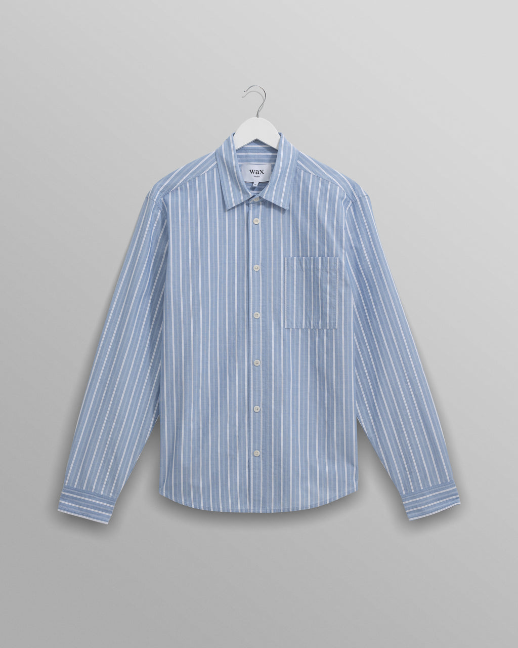 Rove - Blue Striped Cotton-Poplin Shirt