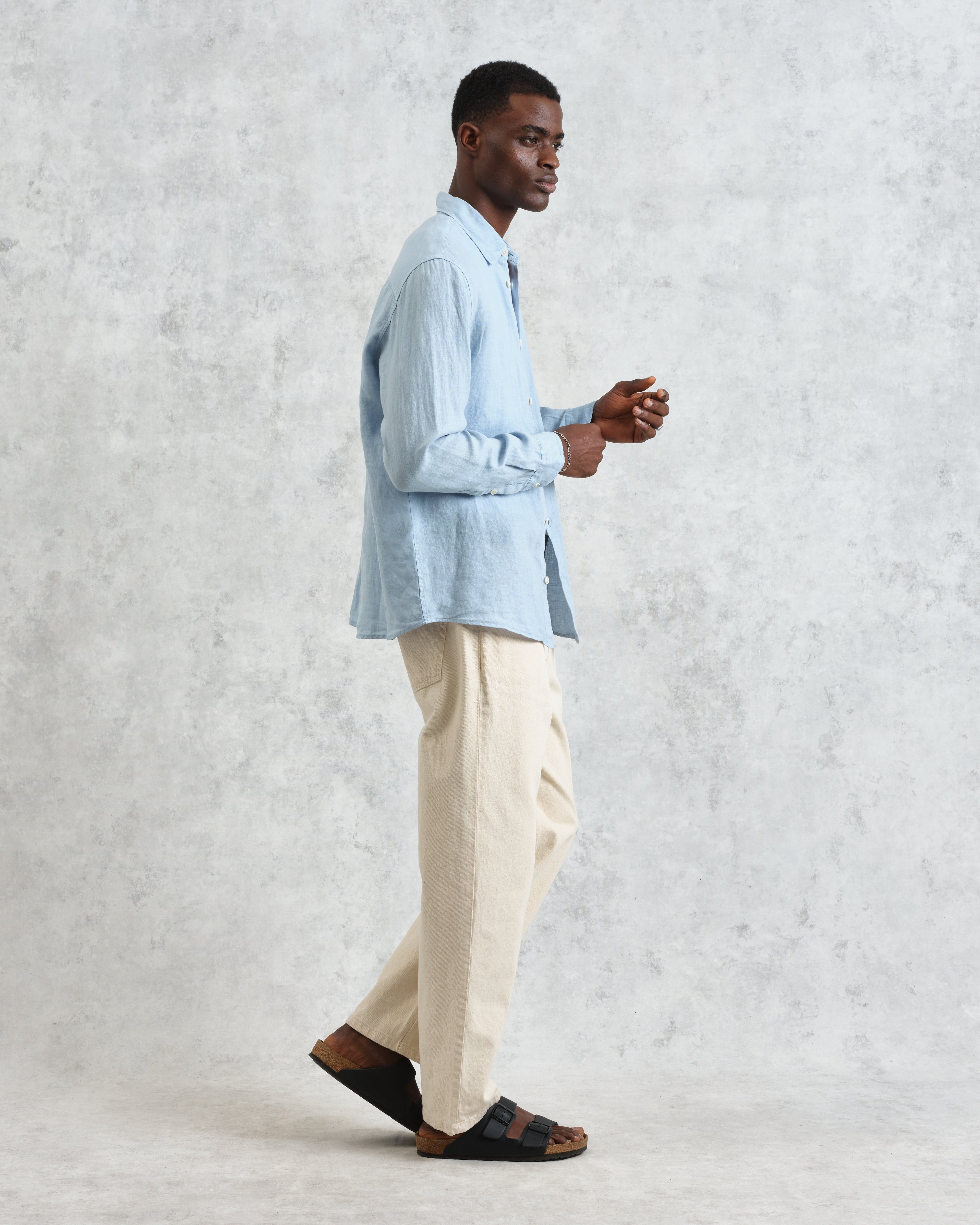 Rove - Light Blue Linen Shirt