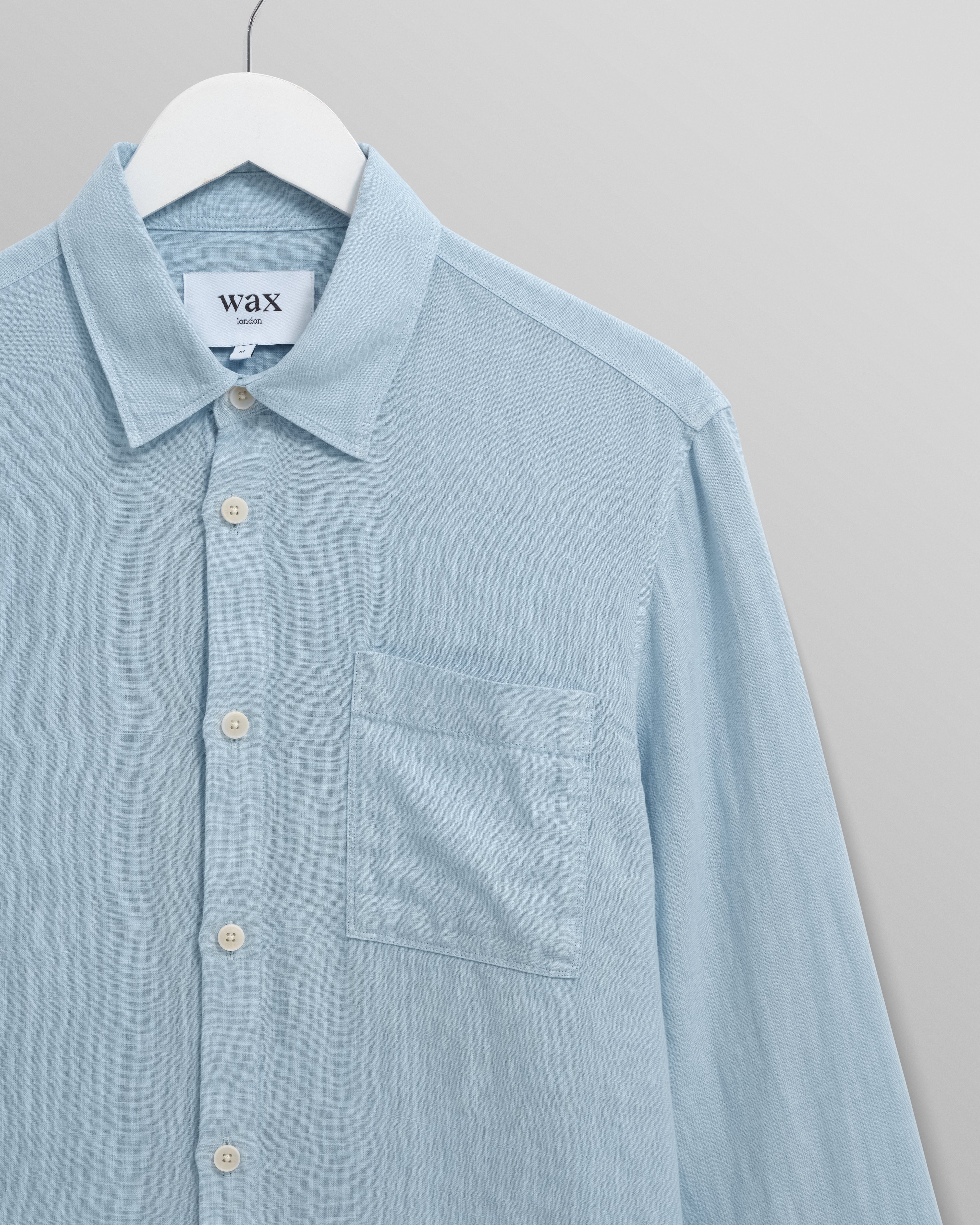 Rove - Light Blue Linen Shirt